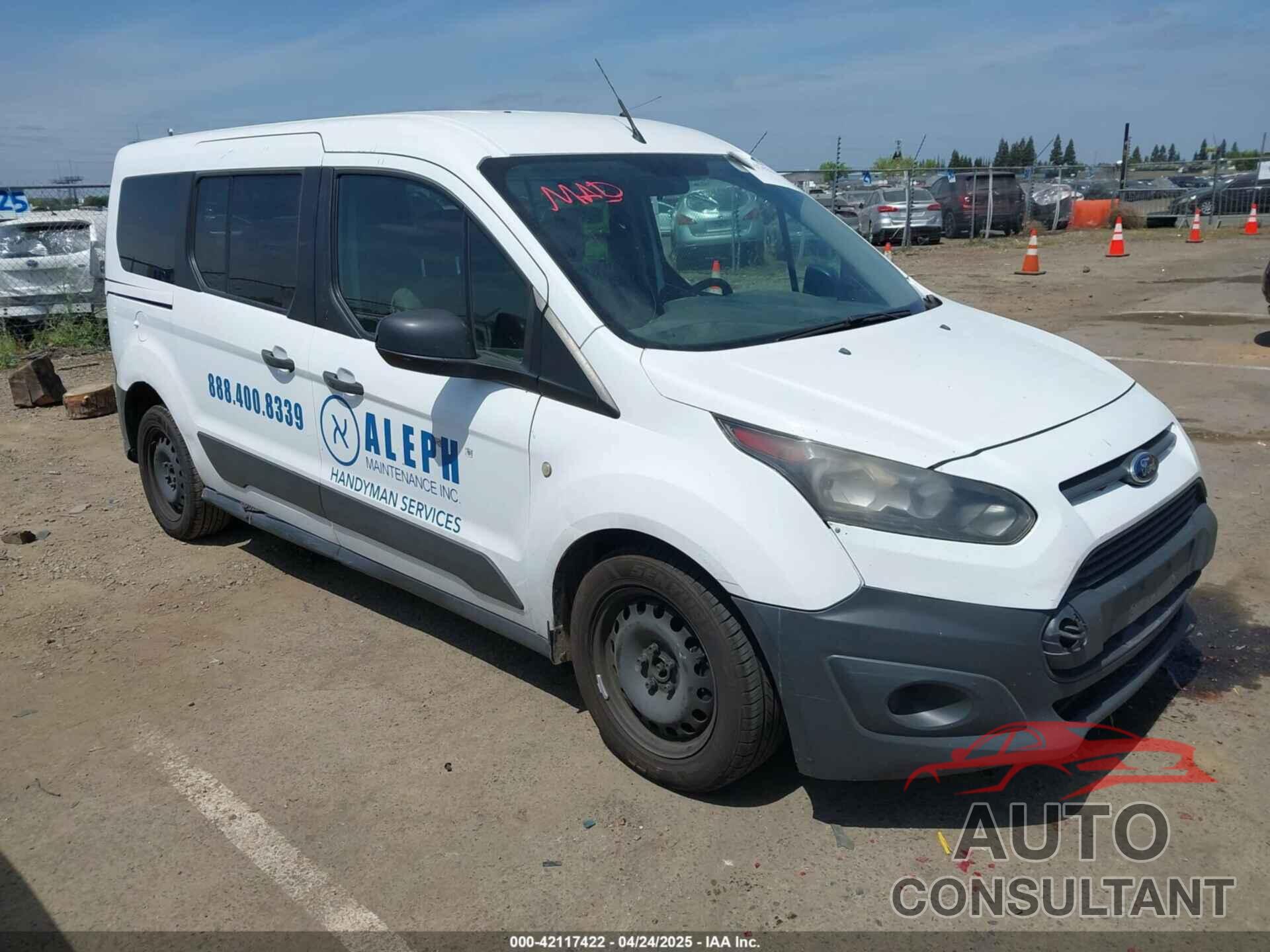 FORD TRANSIT CONNECT 2015 - NM0GE9E71F1194497