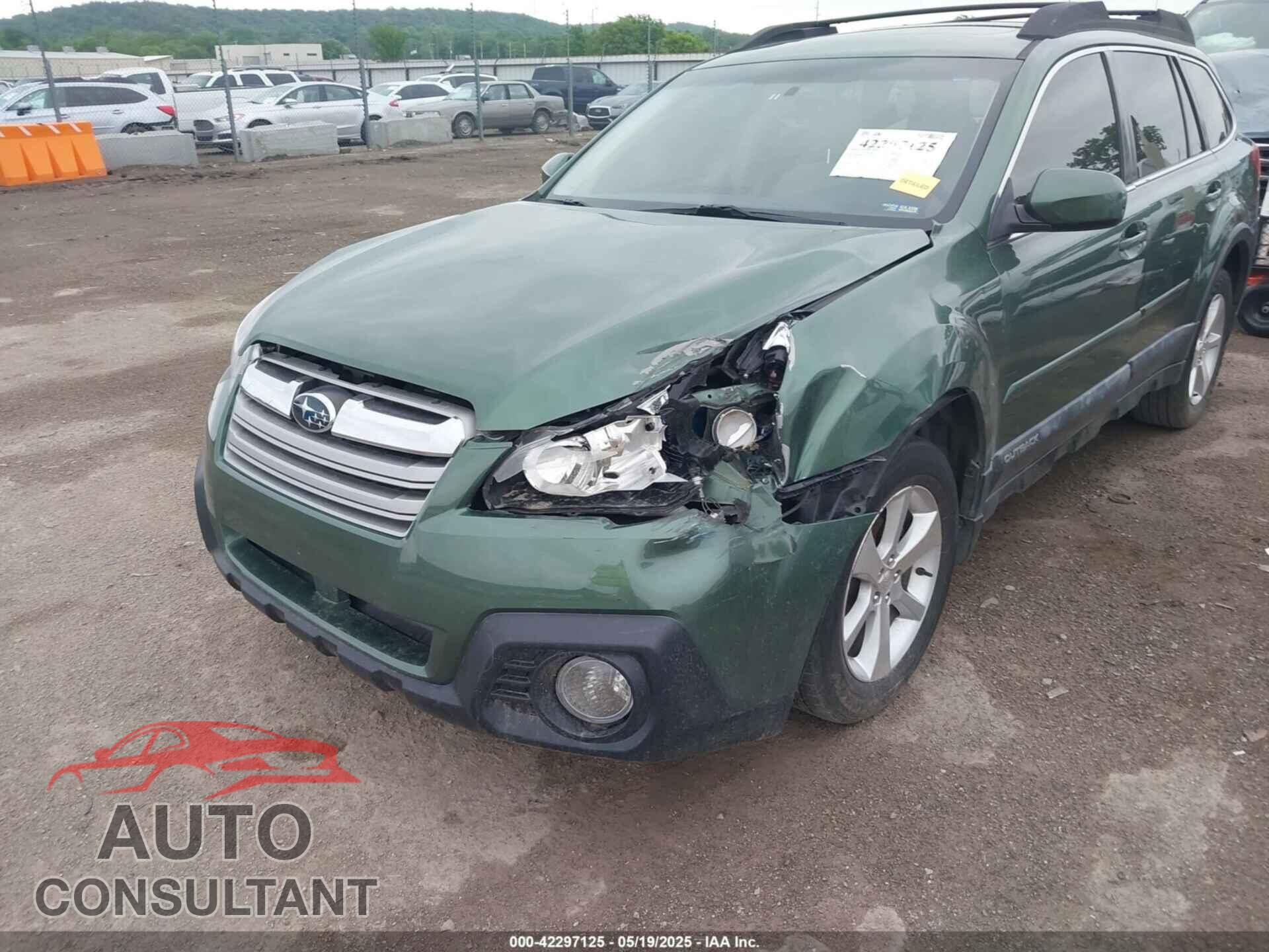 SUBARU OUTBACK 2014 - 4S4BRBLC5E3219599