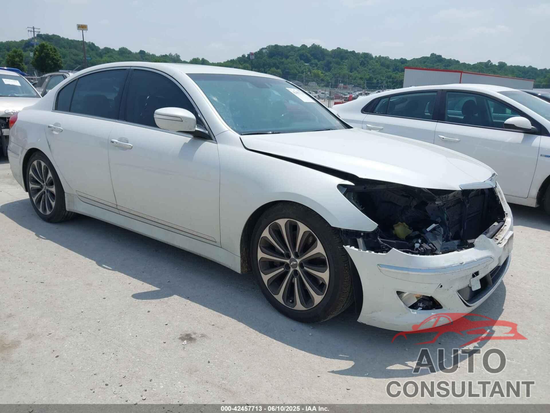 HYUNDAI GENESIS 2012 - KMHGC4DH6CU202864