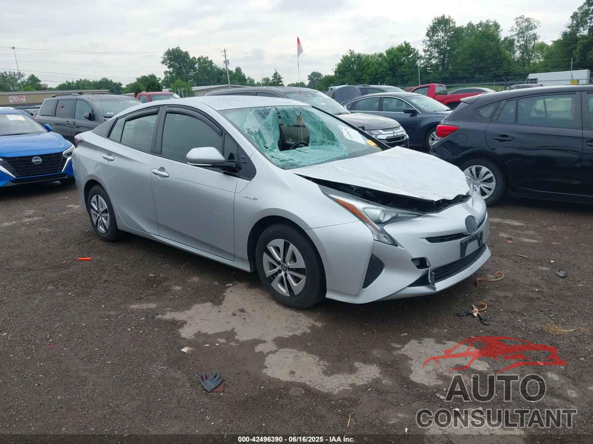 TOYOTA PRIUS 2016 - JTDKARFU1G3502609