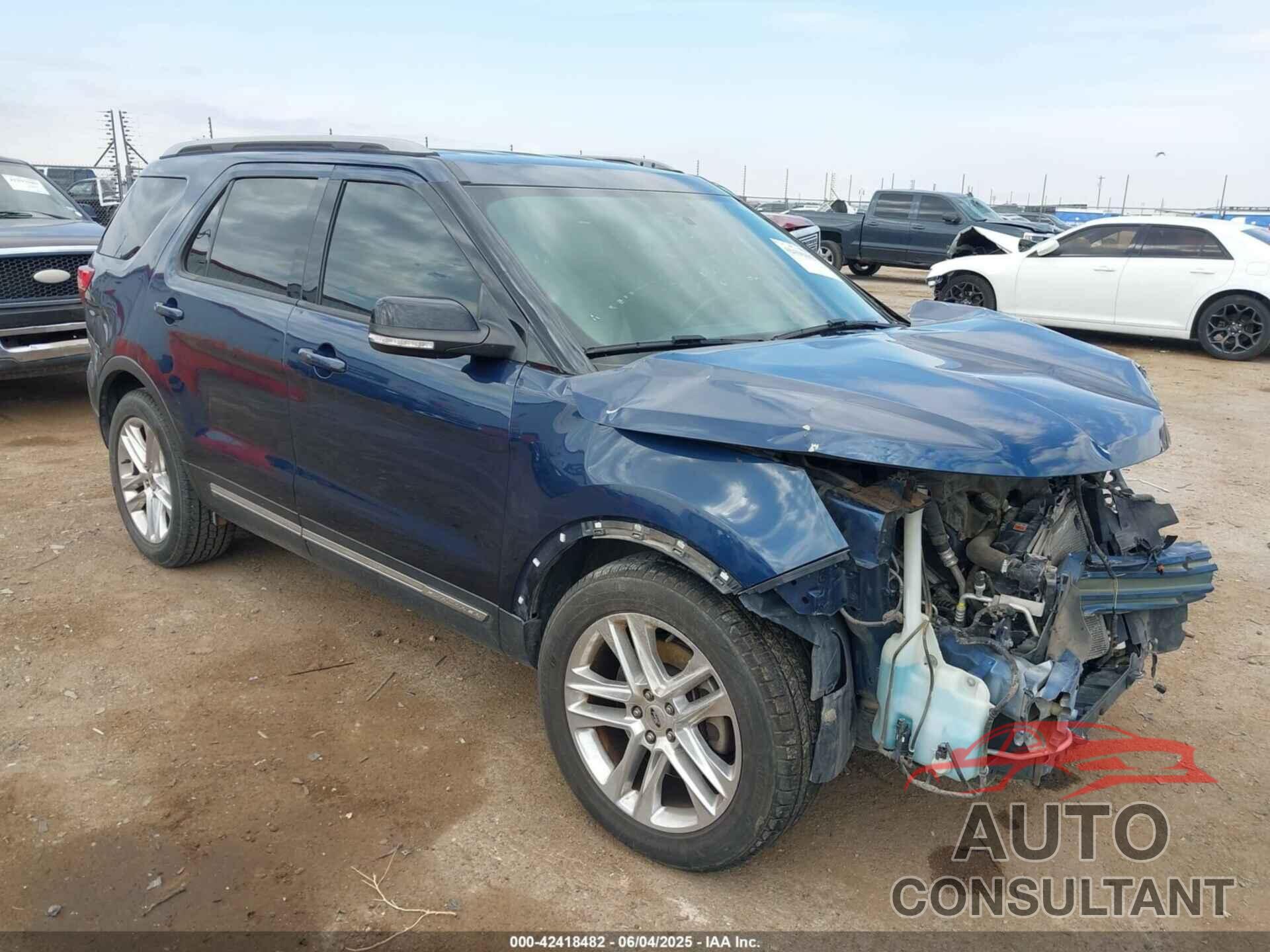 FORD EXPLORER 2017 - 1FM5K7D82HGD85892