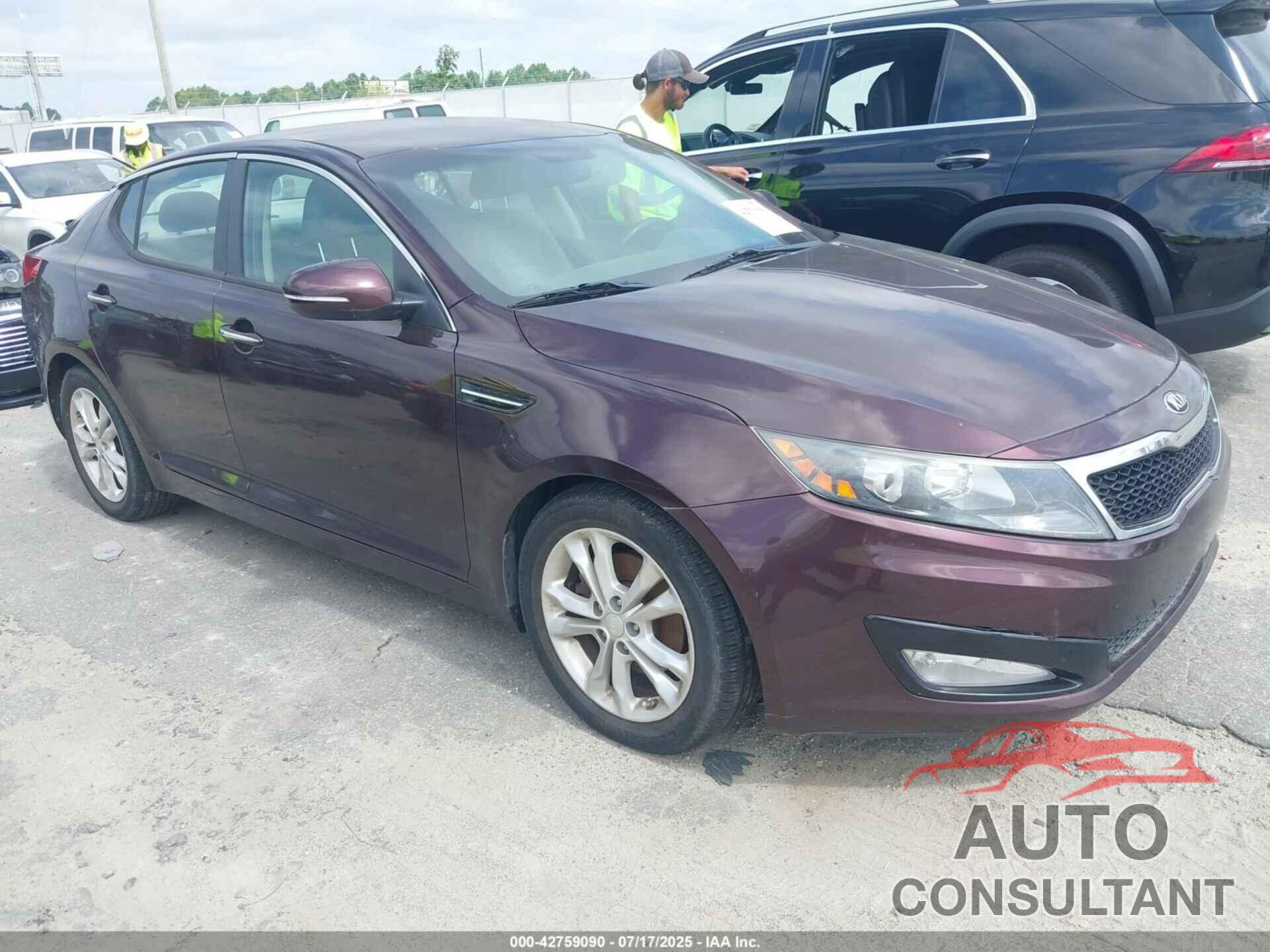 KIA OPTIMA 2013 - 5XXGN4A7XDG177274