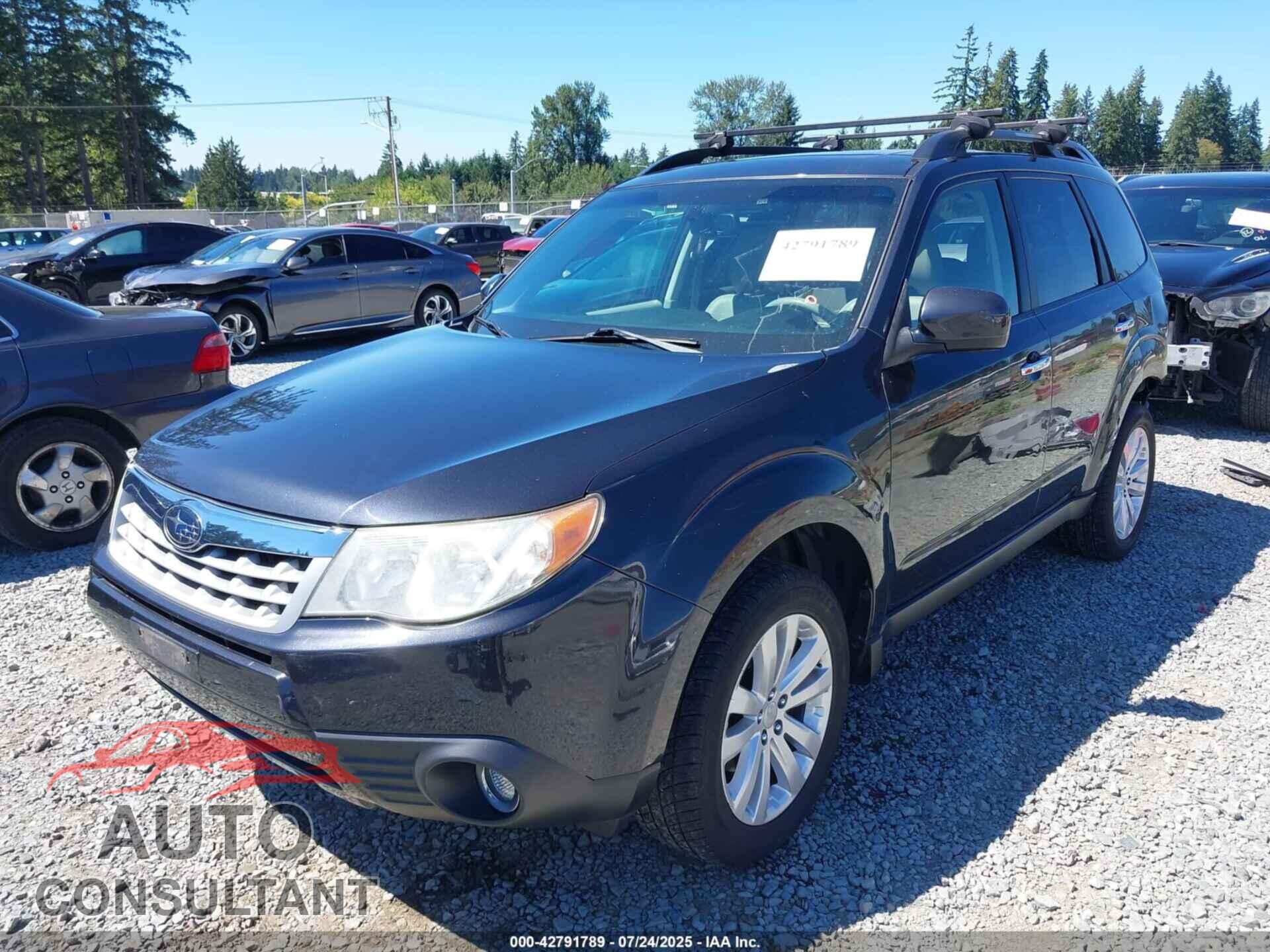 SUBARU FORESTER 2012 - JF2SHAEC9CH449033