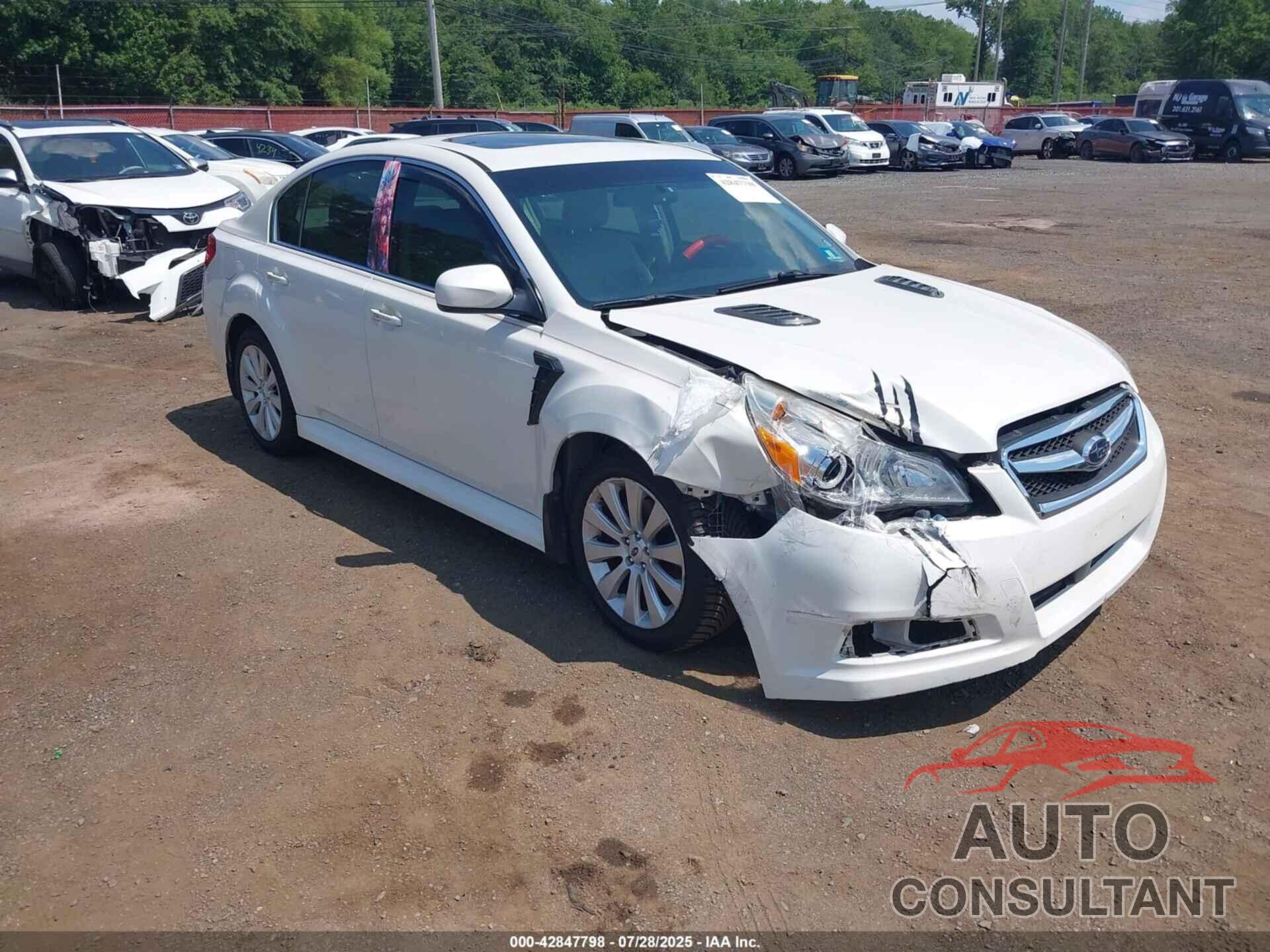 SUBARU LEGACY 2010 - 4S3BMBK67A3223095