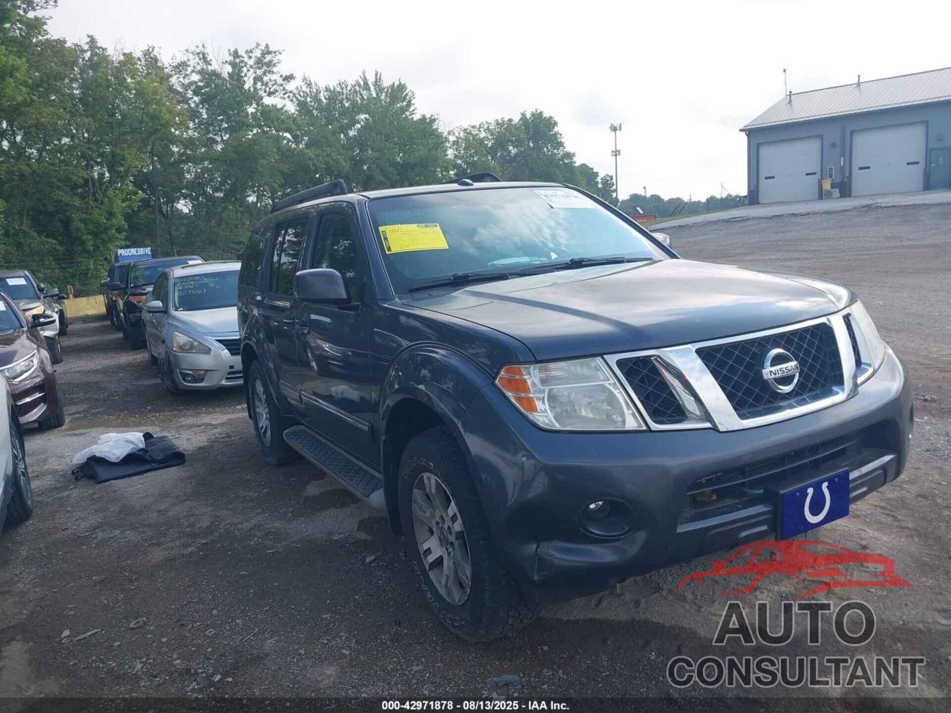 NISSAN PATHFINDER 2012 - 5N1AR1NB5CC638821