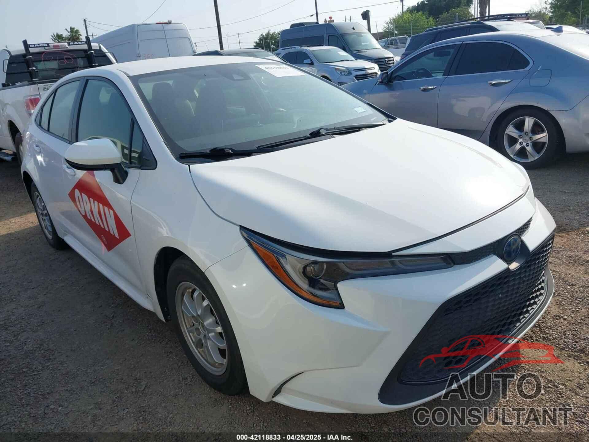 TOYOTA COROLLA 2021 - JTDEAMDE0MJ033399
