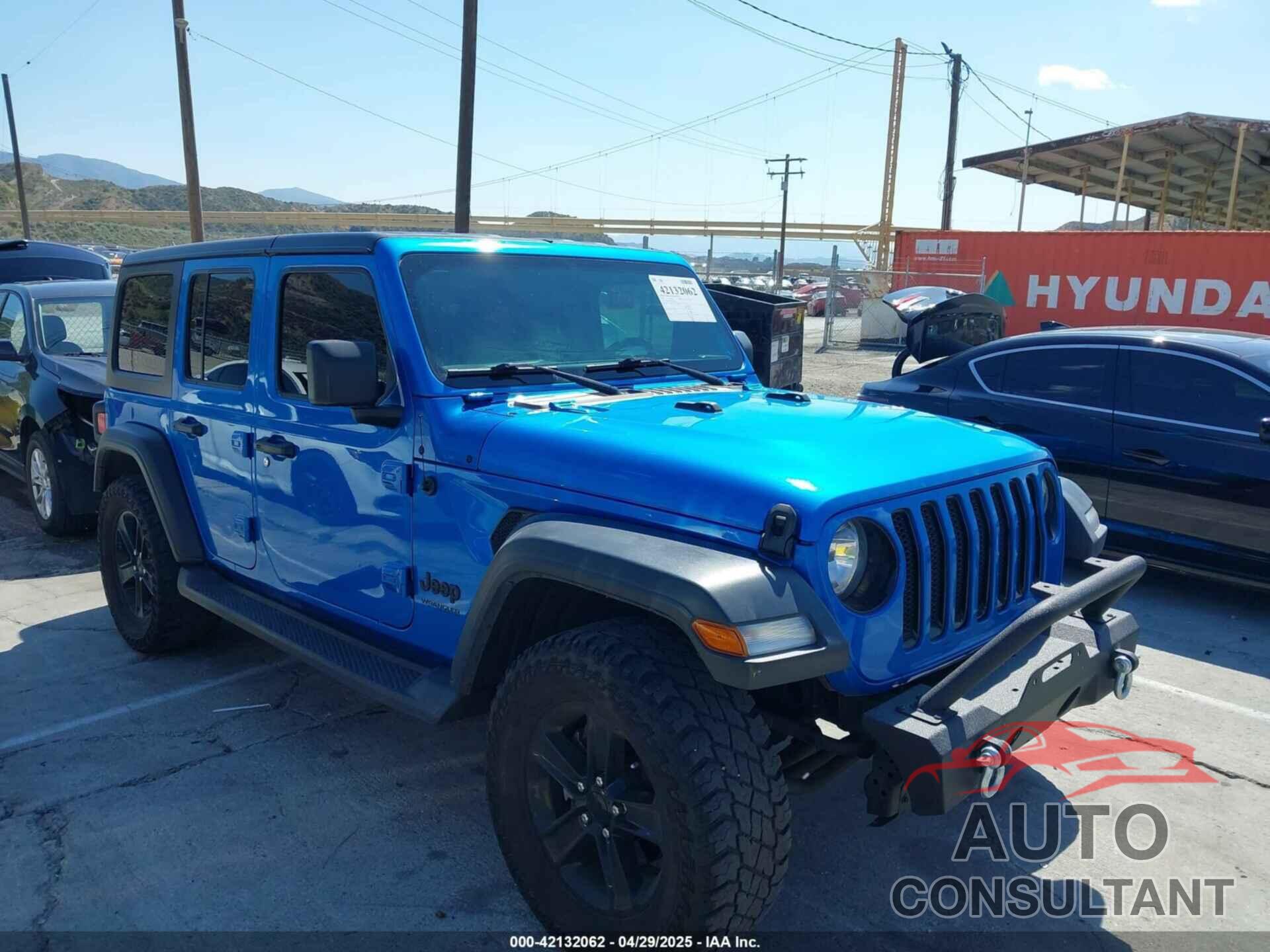 JEEP WRANGLER UNLIMITED 2022 - 1C4HJXDN3NW196406