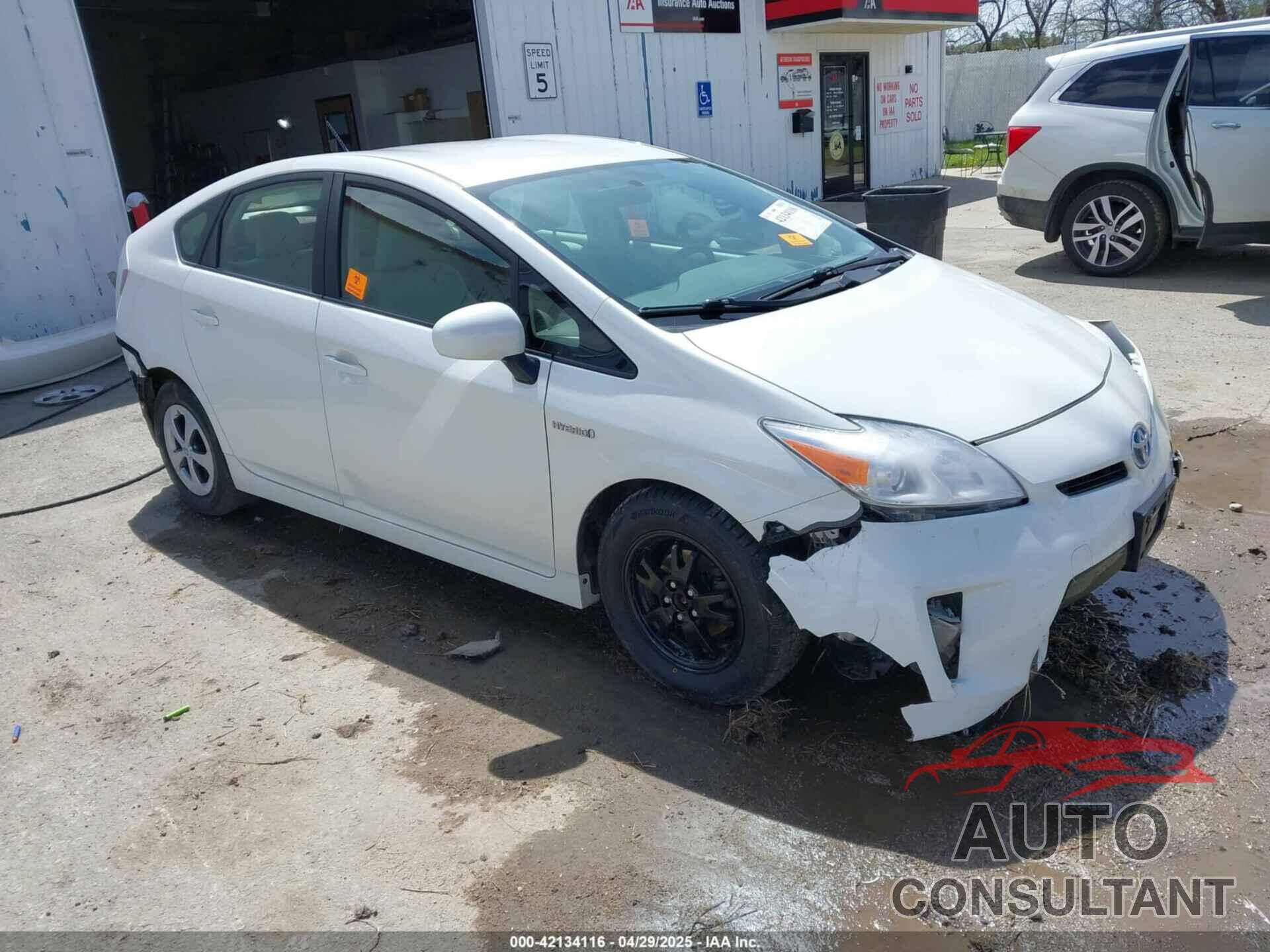 TOYOTA PRIUS 2013 - JTDKN3DU9D5602431