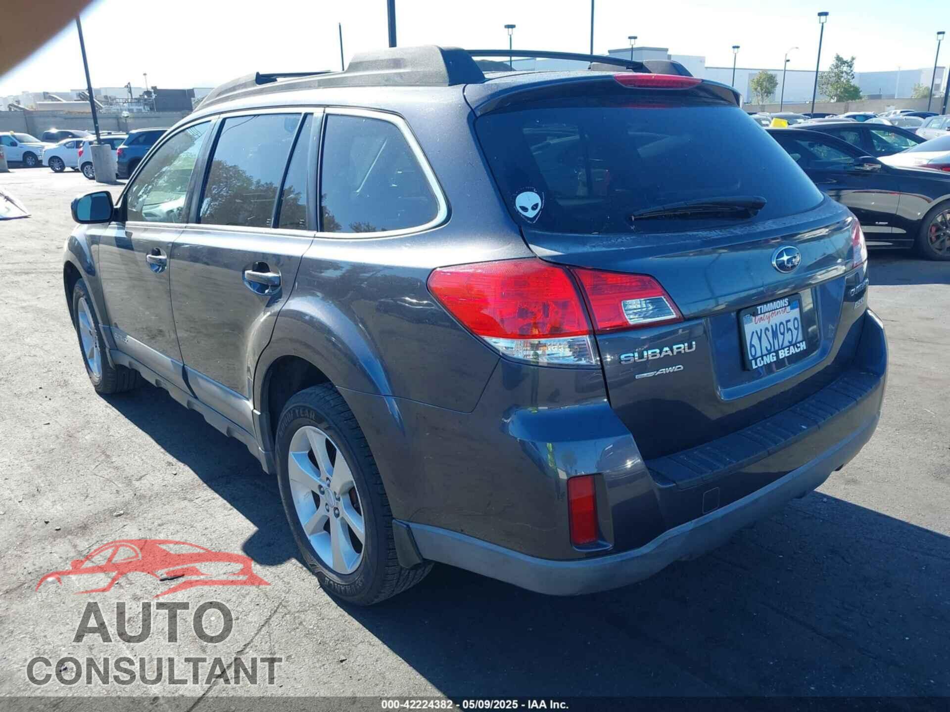 SUBARU OUTBACK 2013 - 4S4BRBCC6D3237401