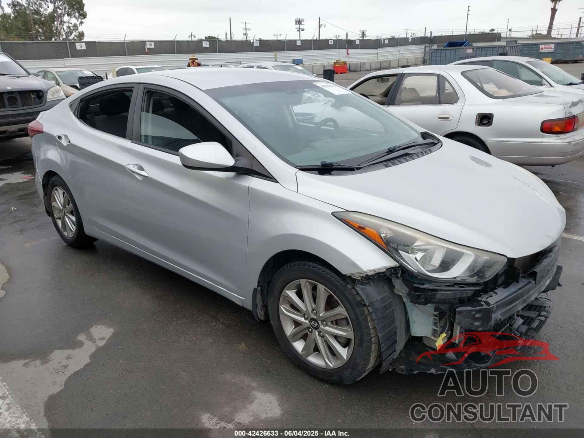 HYUNDAI ELANTRA 2016 - KMHDH4AE4GU475211