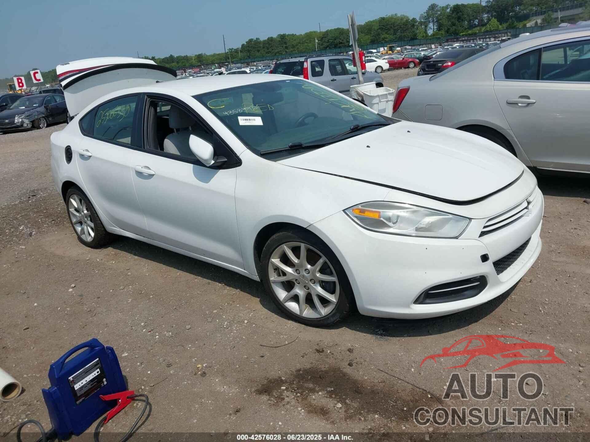 DODGE DART 2013 - 1C3CDFBH6DD152519