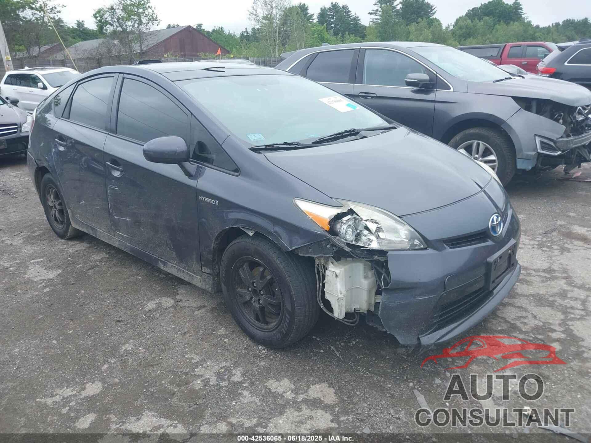 TOYOTA PRIUS 2013 - JTDKN3DU5D5654297