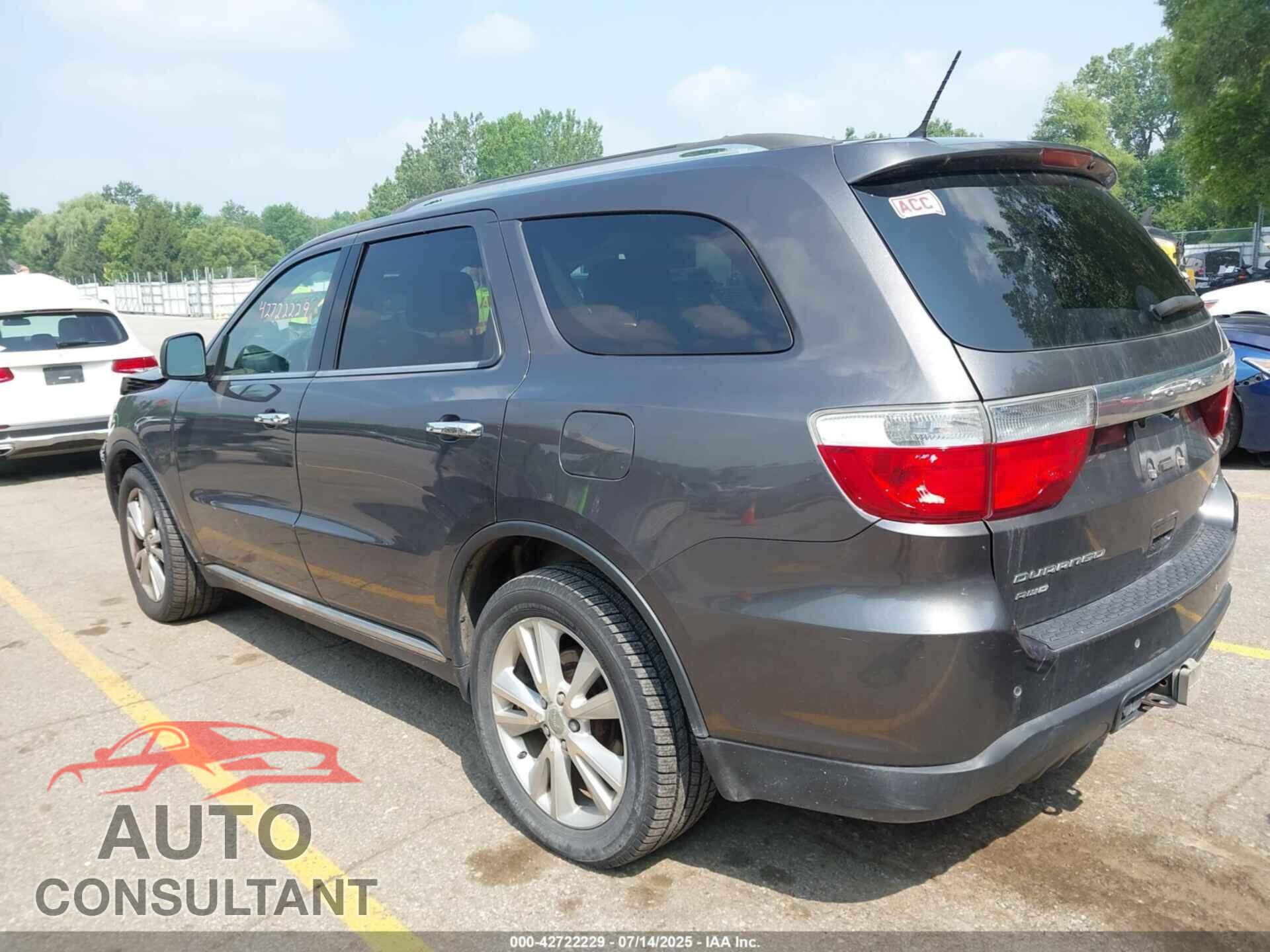 DODGE DURANGO 2013 - 1C4RDJDG0DC693522