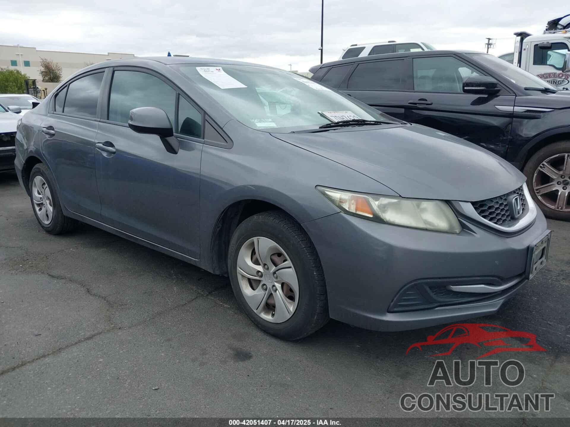 HONDA CIVIC 2013 - 19XFB2F55DE286959