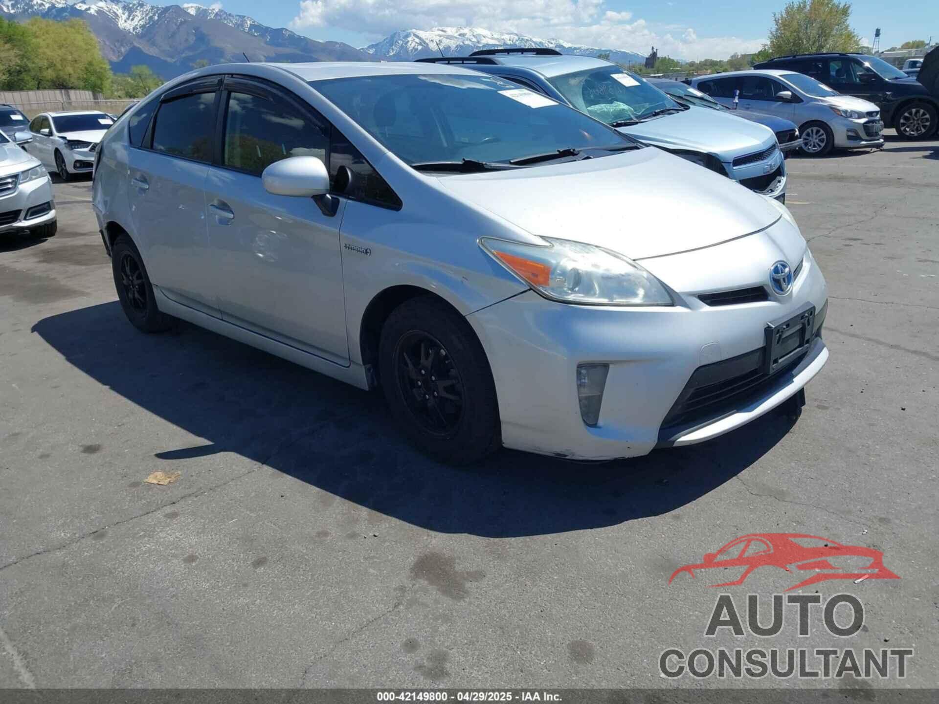 TOYOTA PRIUS 2015 - JTDKN3DU6F0477579