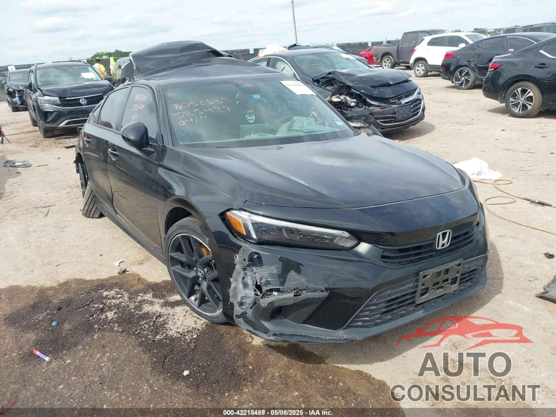 HONDA CIVIC 2022 - 2HGFE2F54NH535427