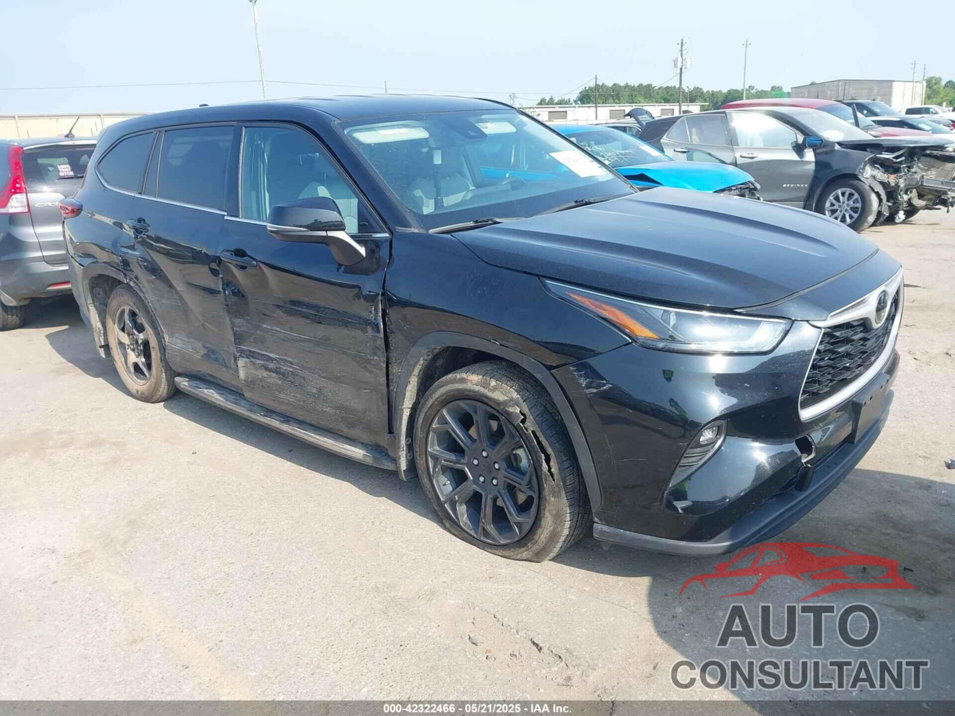 TOYOTA HIGHLANDER 2022 - 5TDZZRAH7NS557045