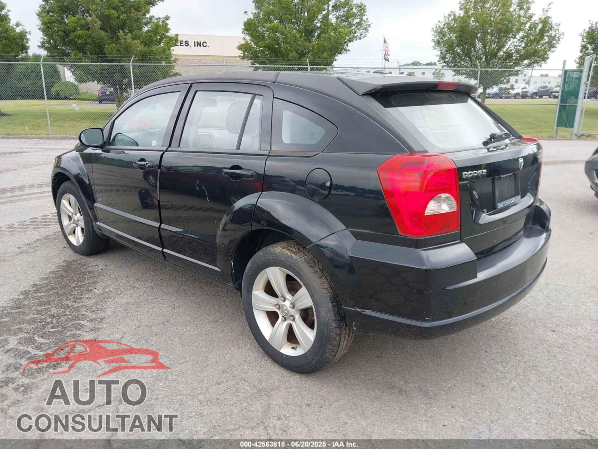 DODGE CALIBER 2012 - 1C3CDWDAXCD506606
