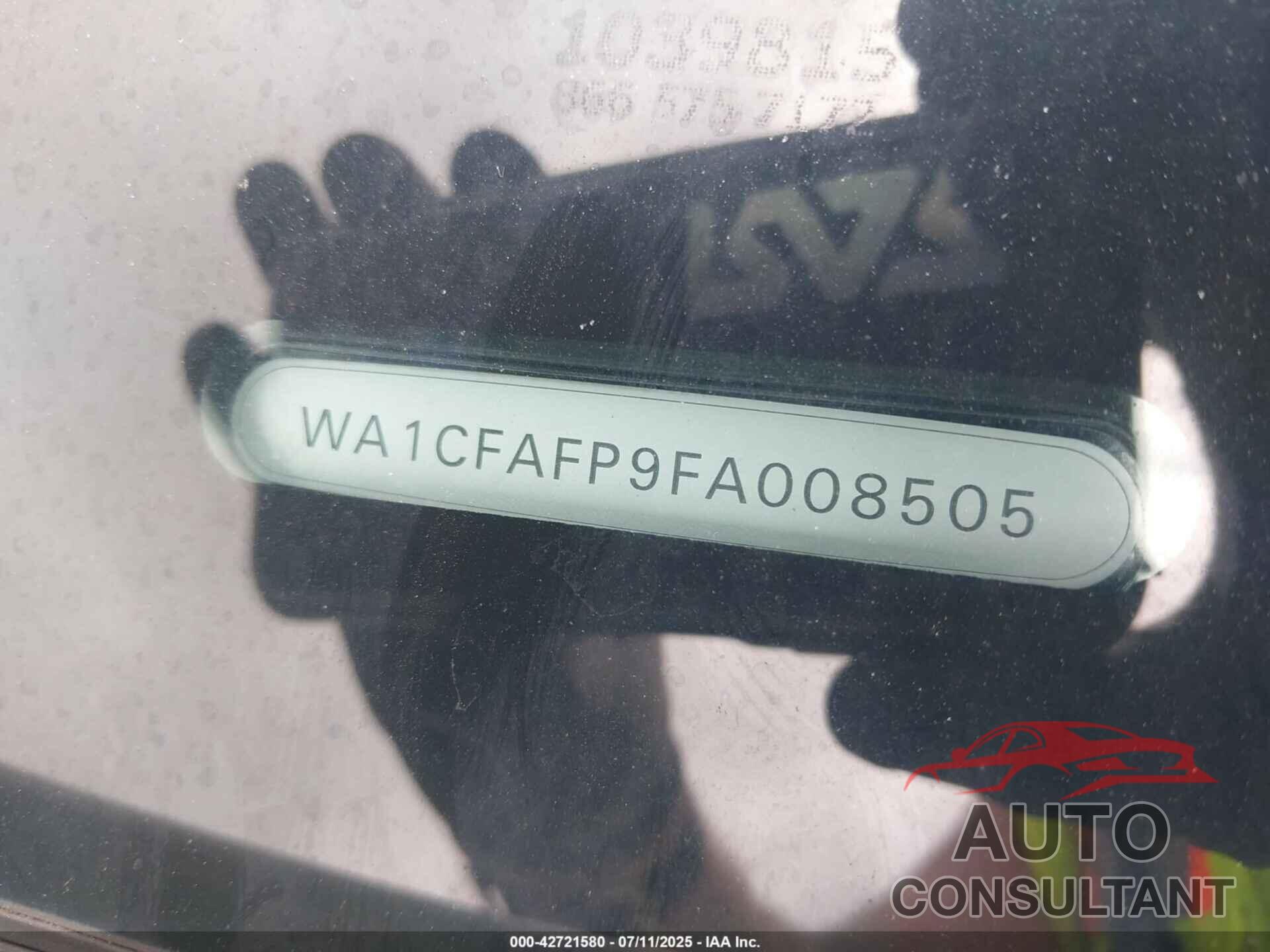 AUDI Q5 2015 - WA1CFAFP9FA008505