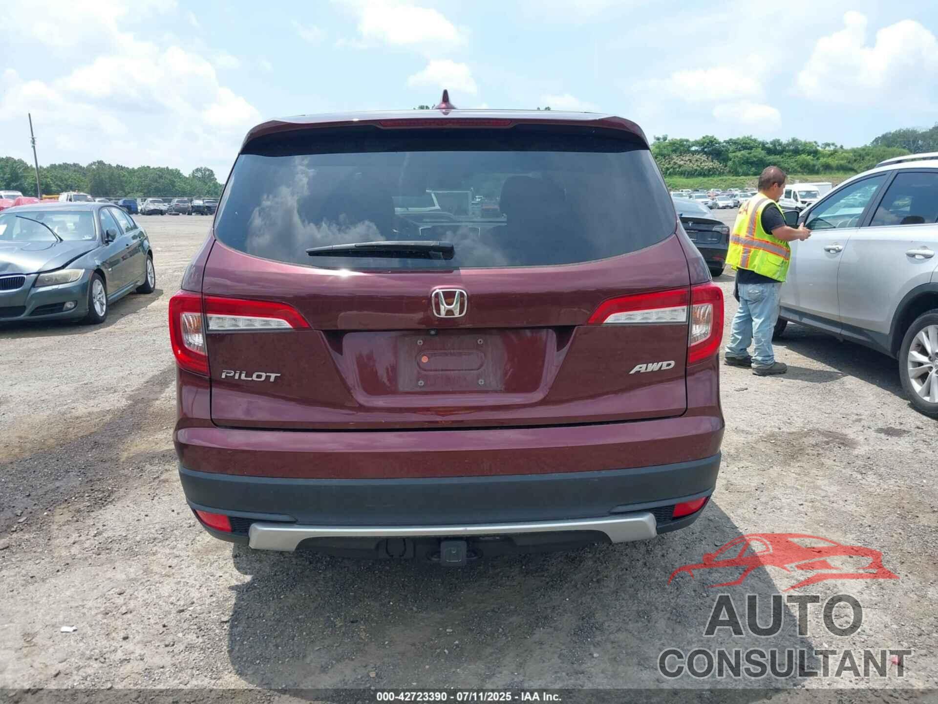 HONDA PILOT 2019 - 5FNYF6H36KB079911