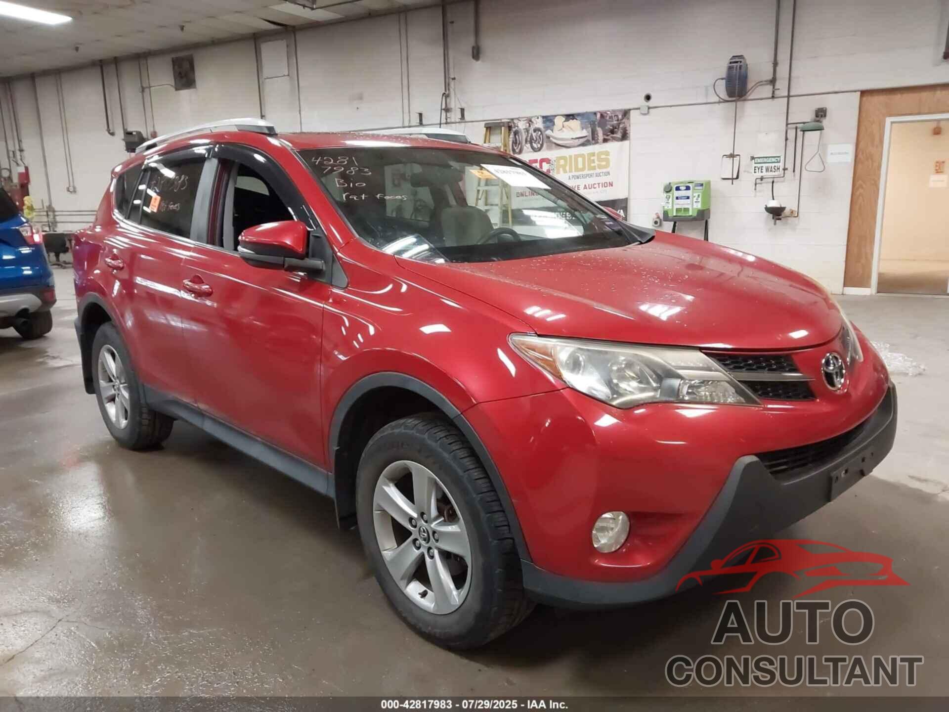 TOYOTA RAV4 2015 - 2T3RFREV9FW323000