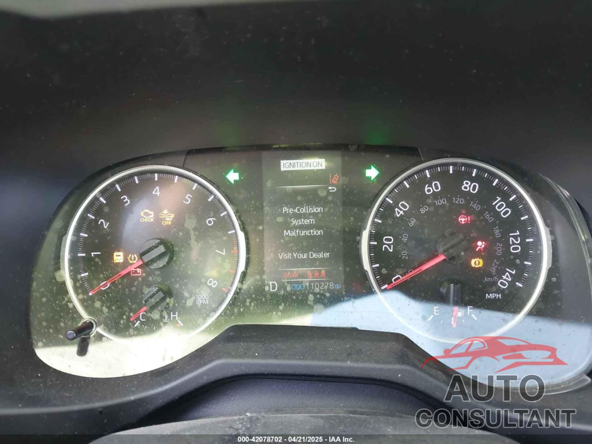 TOYOTA RAV4 2021 - 2T3W1RFV4MC126881