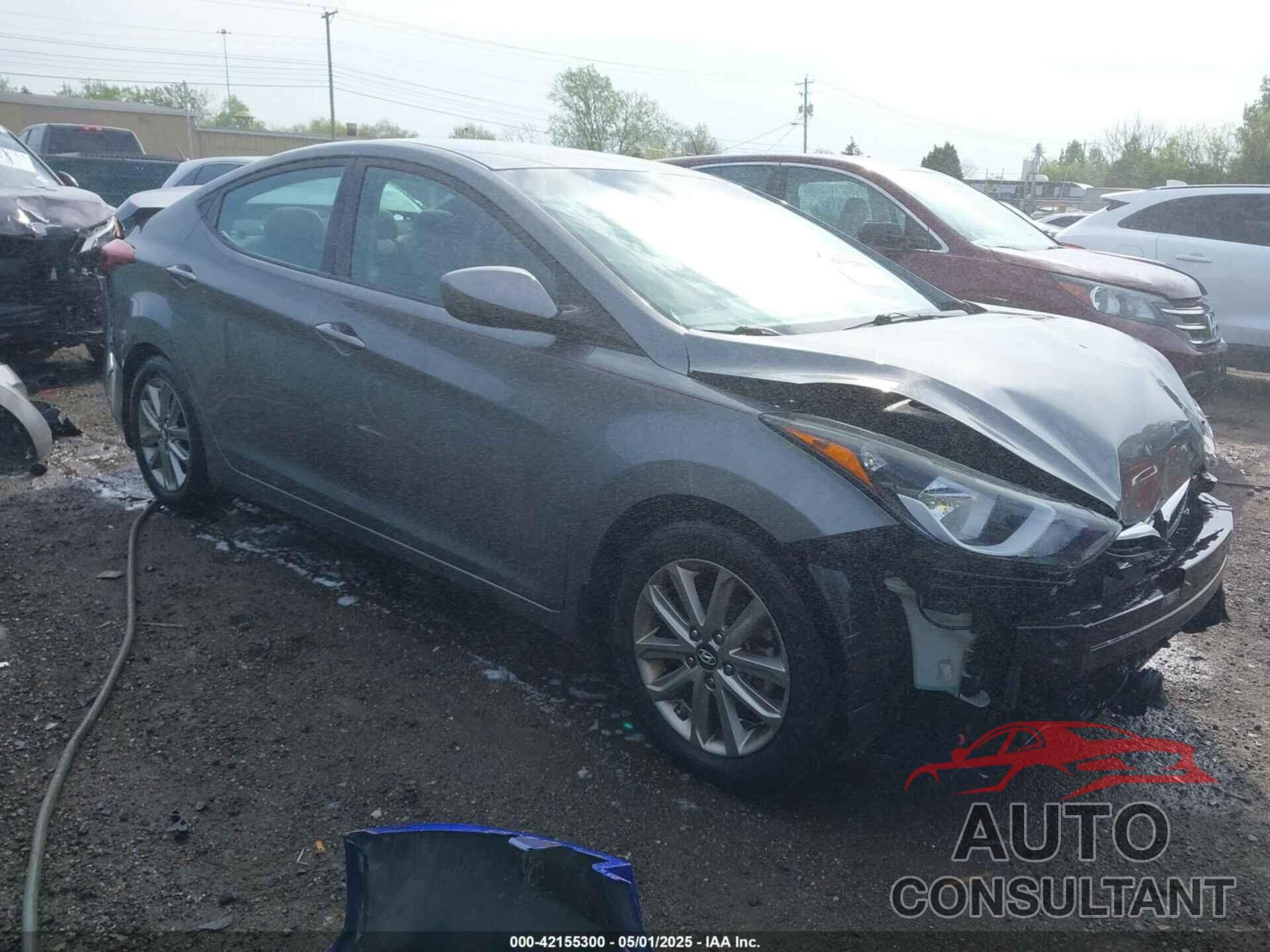 HYUNDAI ELANTRA 2014 - 5NPDH4AE8EH526186