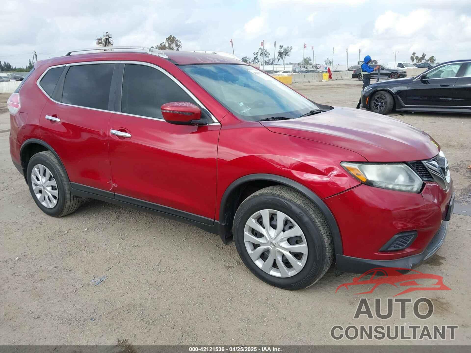 NISSAN ROGUE 2016 - KNMAT2MT2GP597195