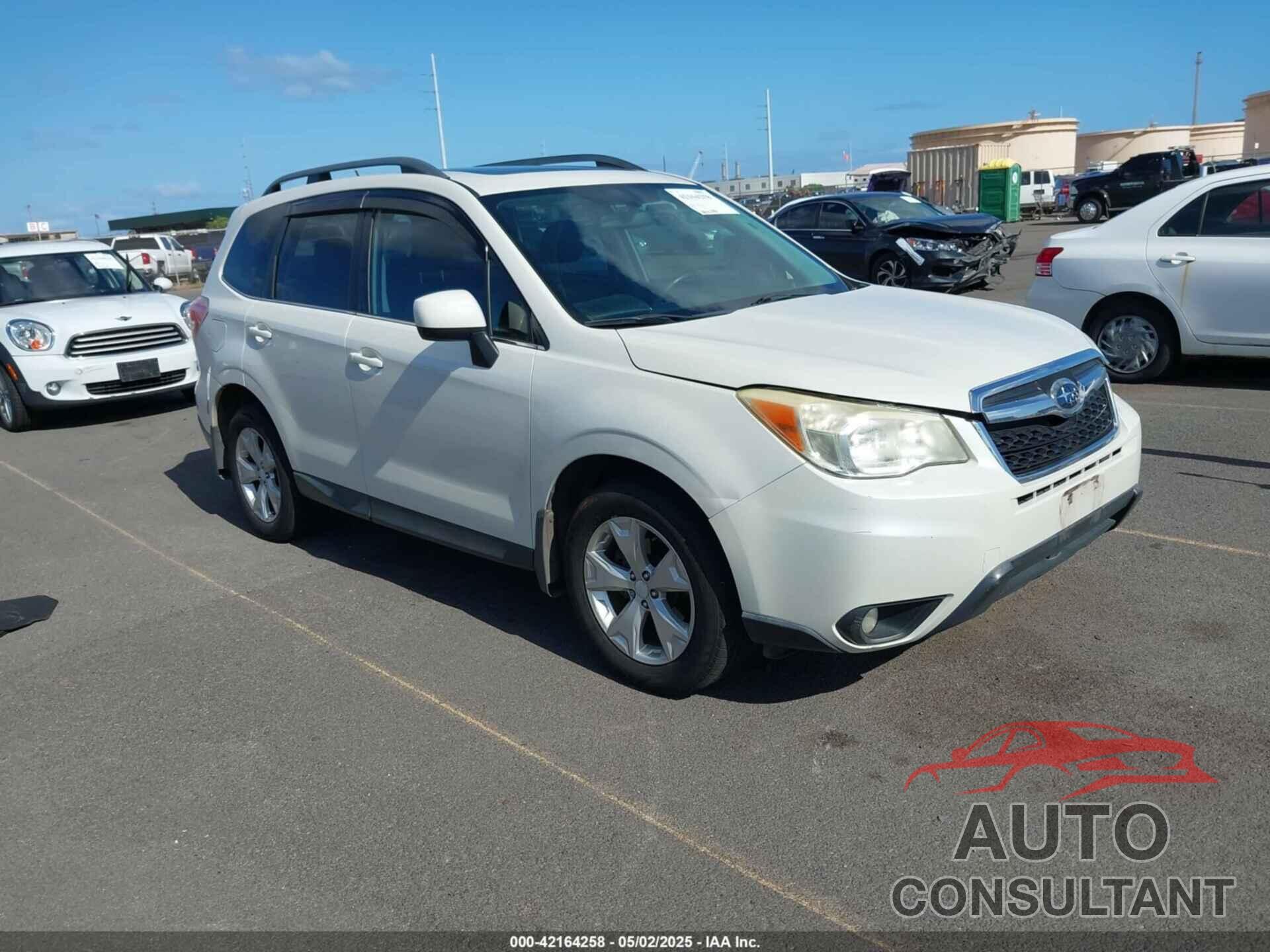 SUBARU FORESTER 2014 - JF2SJAHC8EH479269