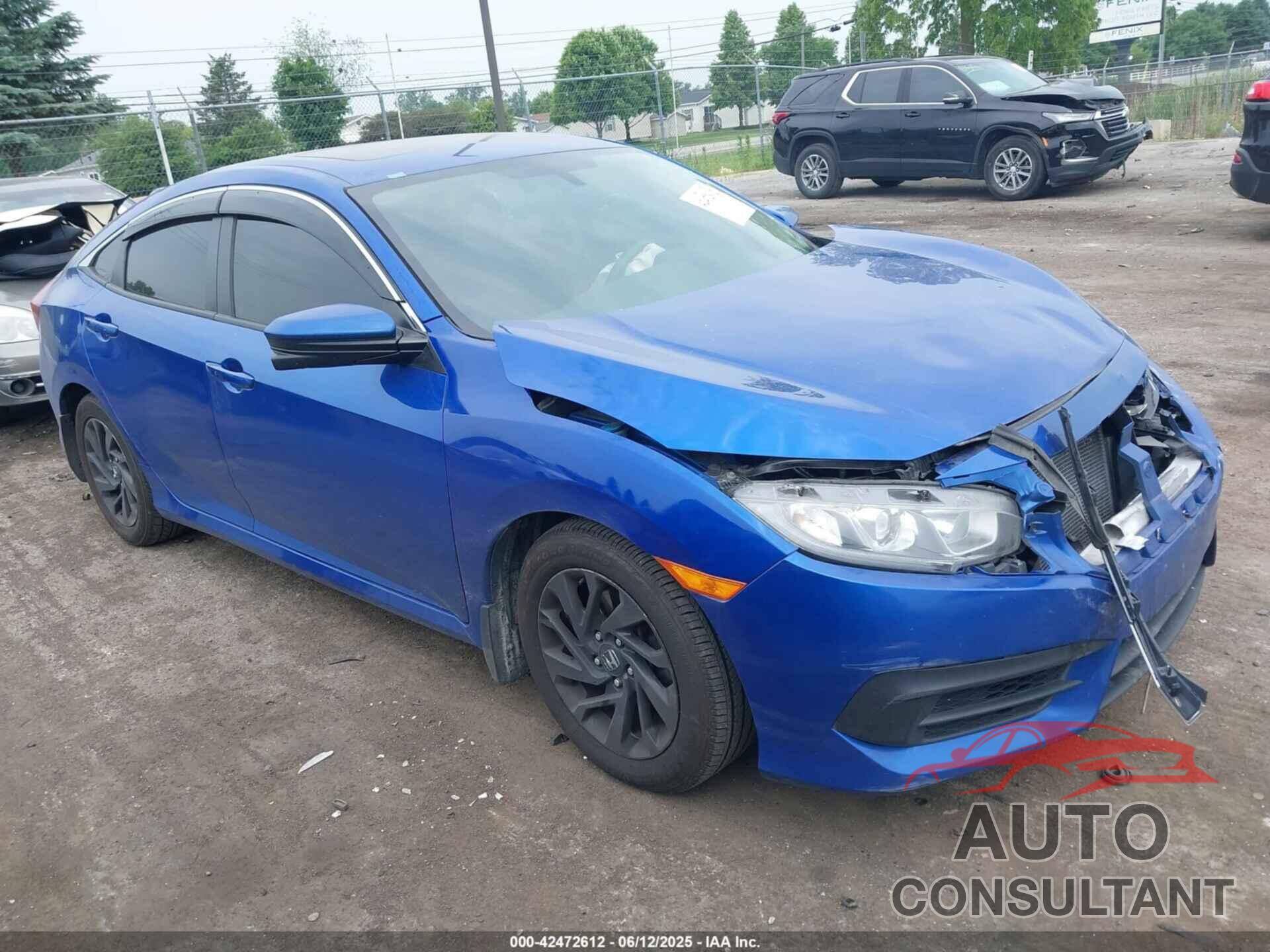 HONDA CIVIC 2017 - 19XFC2F74HE009157