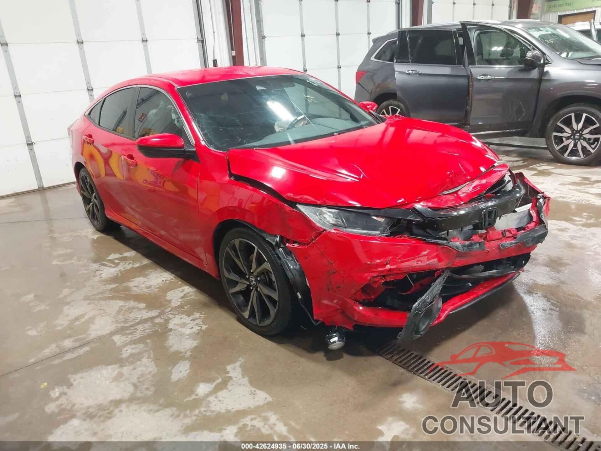 HONDA CIVIC 2019 - 2HGFC2F89KH597675