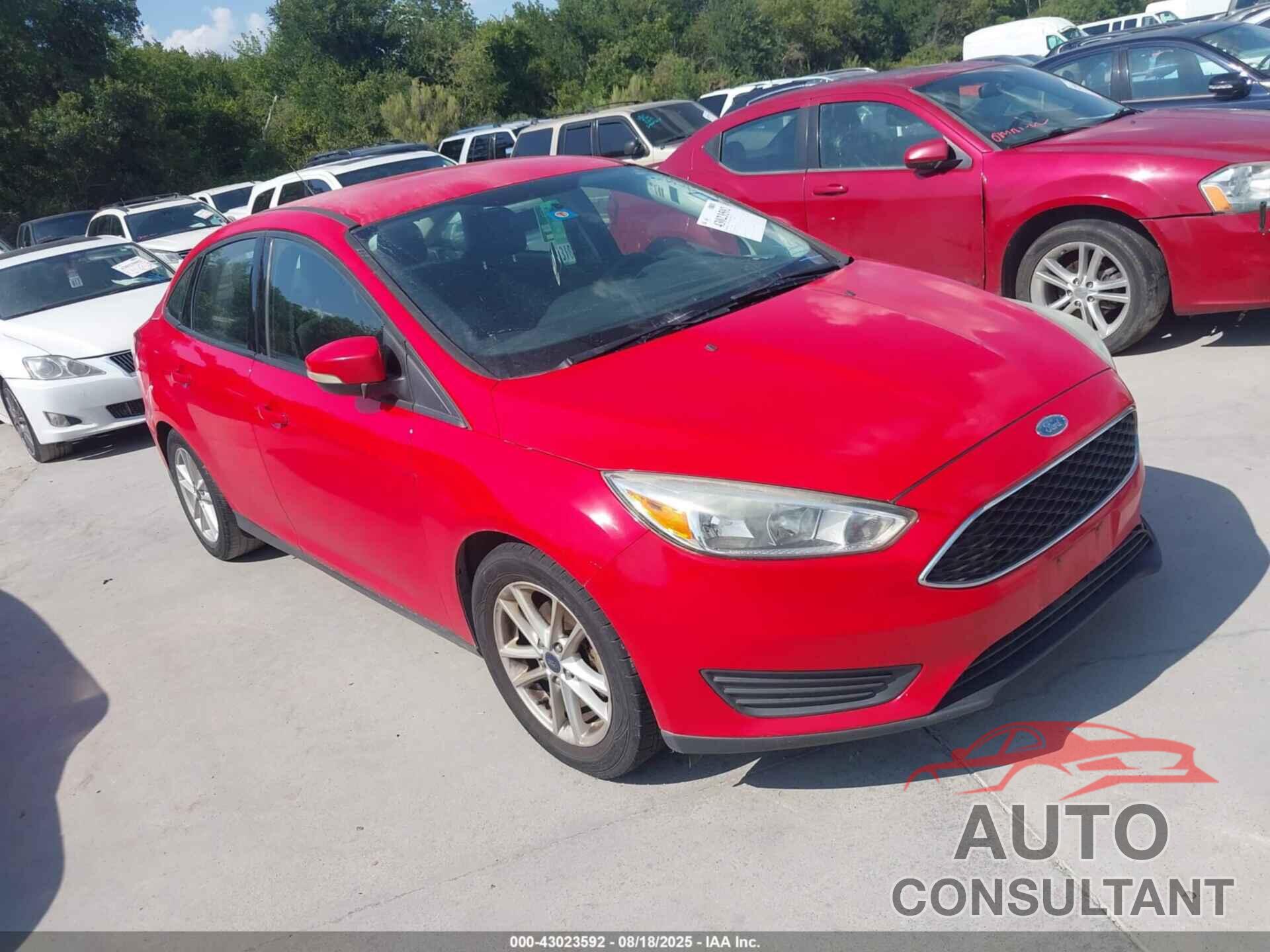 FORD FOCUS 2016 - 1FADP3F23GL325442
