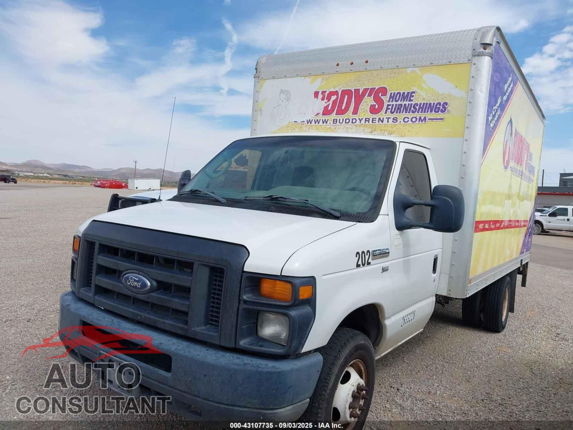 FORD E-350 CUTAWAY 2012 - 1FDWE3FLXCDB10111