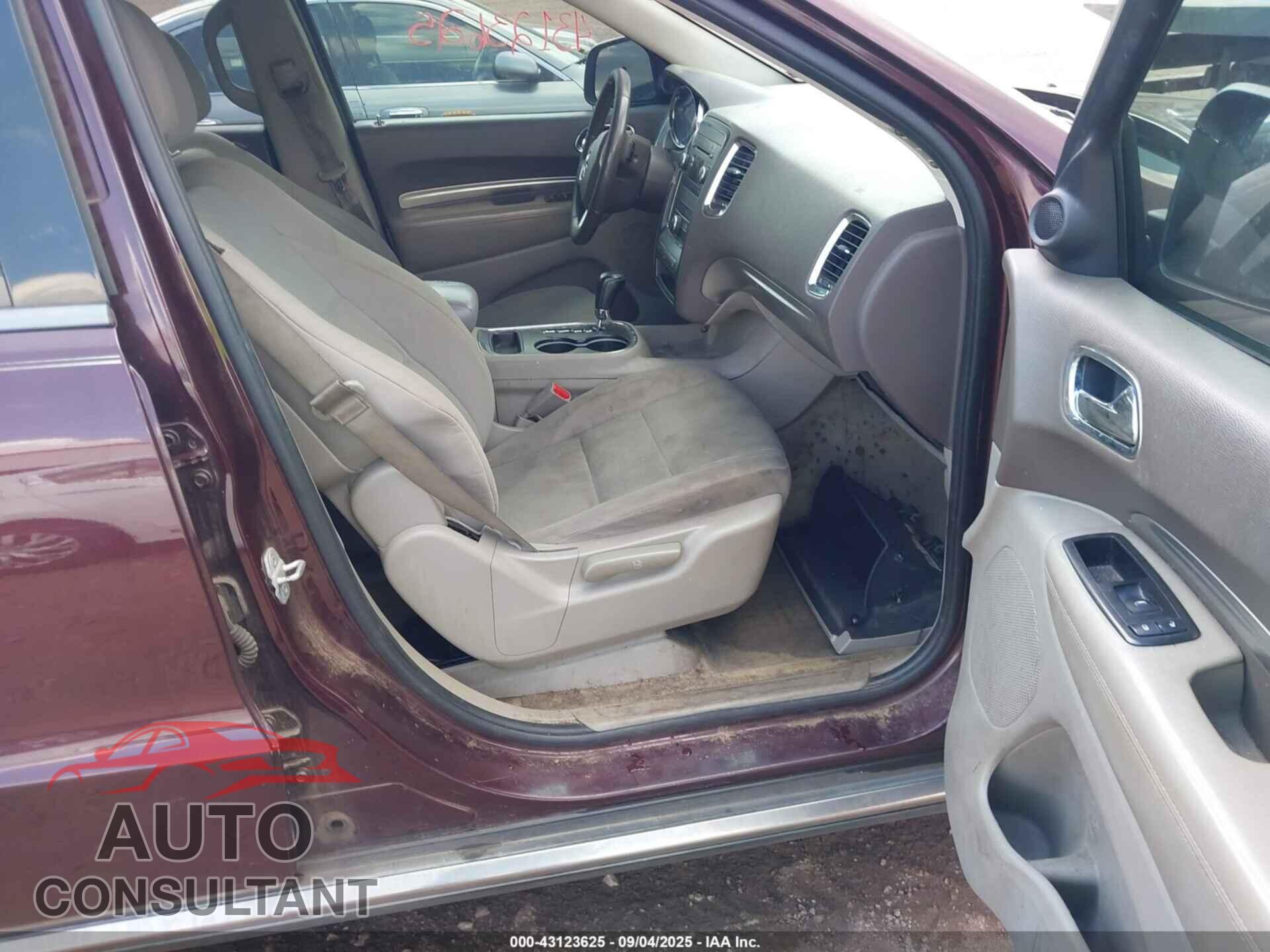 DODGE DURANGO 2012 - 1C4RDHAG7CC180599