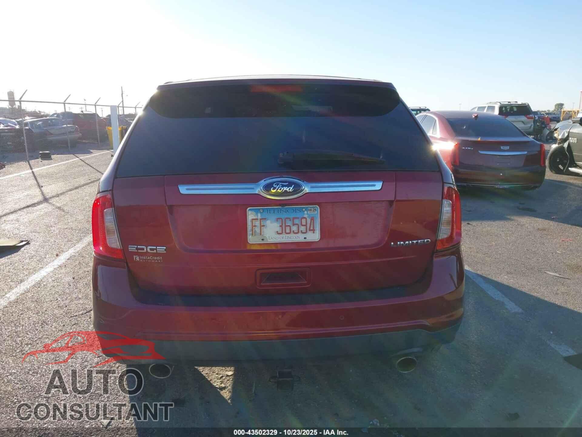 FORD EDGE 2013 - 2FMDK3KC2DBA30606