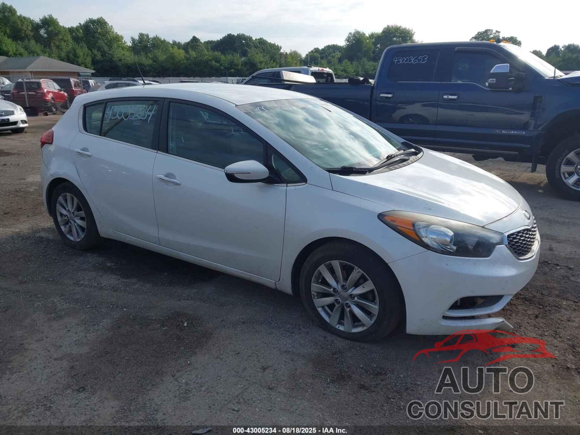 KIA FORTE 2015 - KNAFX5A80F5300461