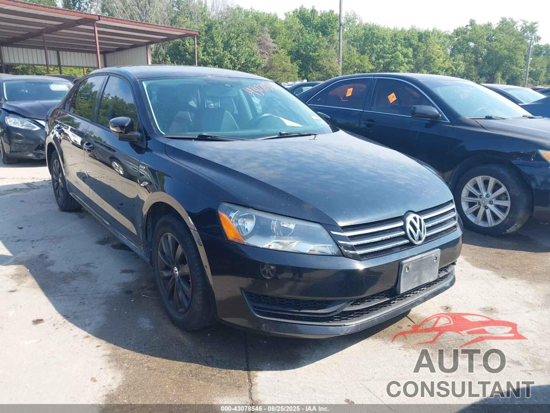 VOLKSWAGEN PASSAT 2015 - 1VWAT7A33FC076233