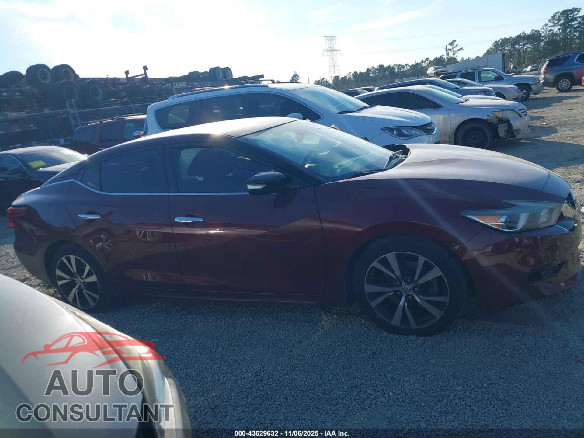 NISSAN MAXIMA 2017 - 1N4AA6AP1HC400357