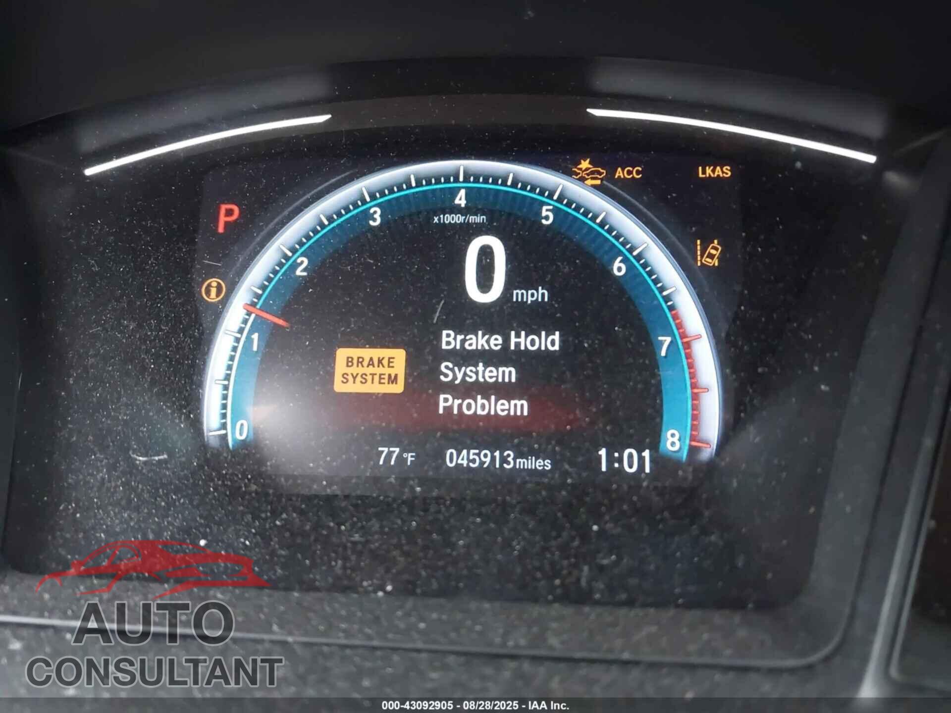 HONDA CIVIC 2019 - 19XFC2F69KE035185