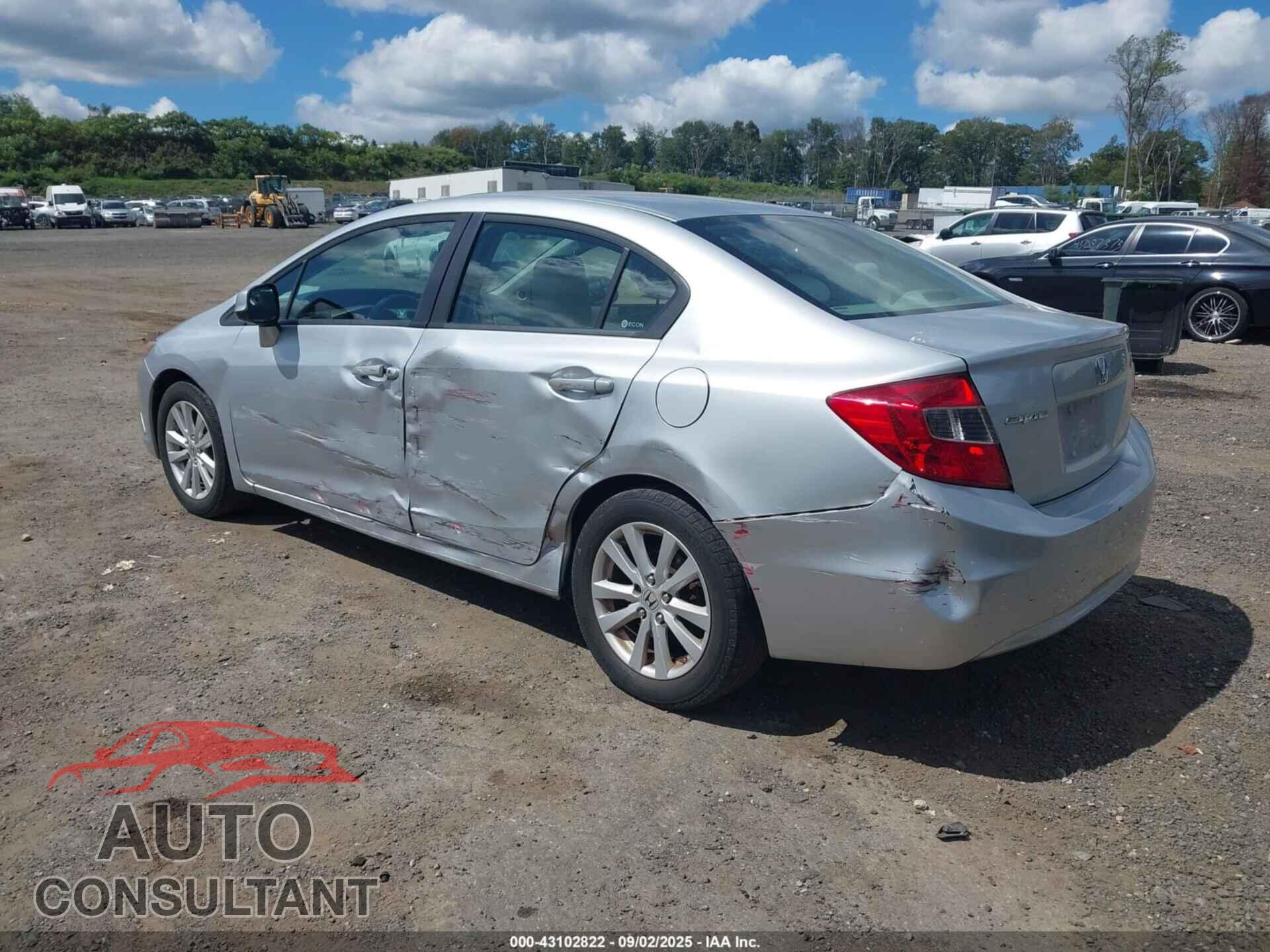 HONDA CIVIC 2012 - 2HGFB2F86CH570261