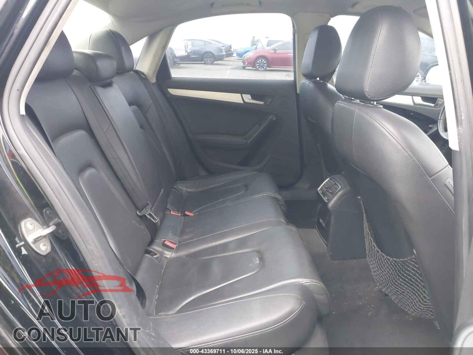 AUDI A4 2012 - WAUEFAFL7CA120241