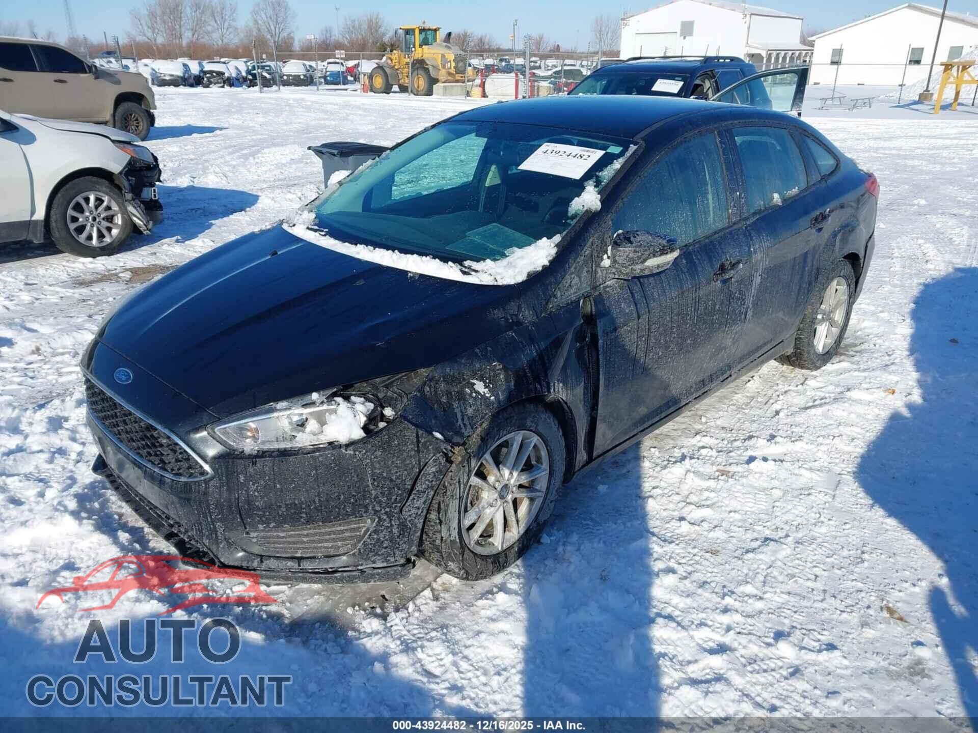 FORD FOCUS 2015 - 1FADP3FE6FL387345