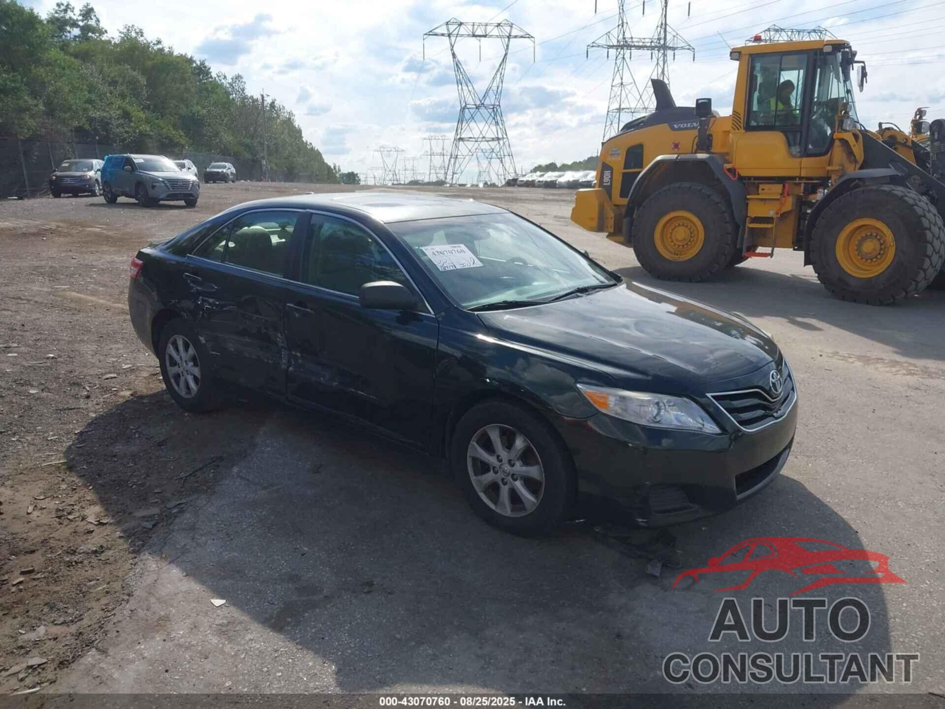 TOYOTA CAMRY 2011 - 4T1BF3EK5BU622510