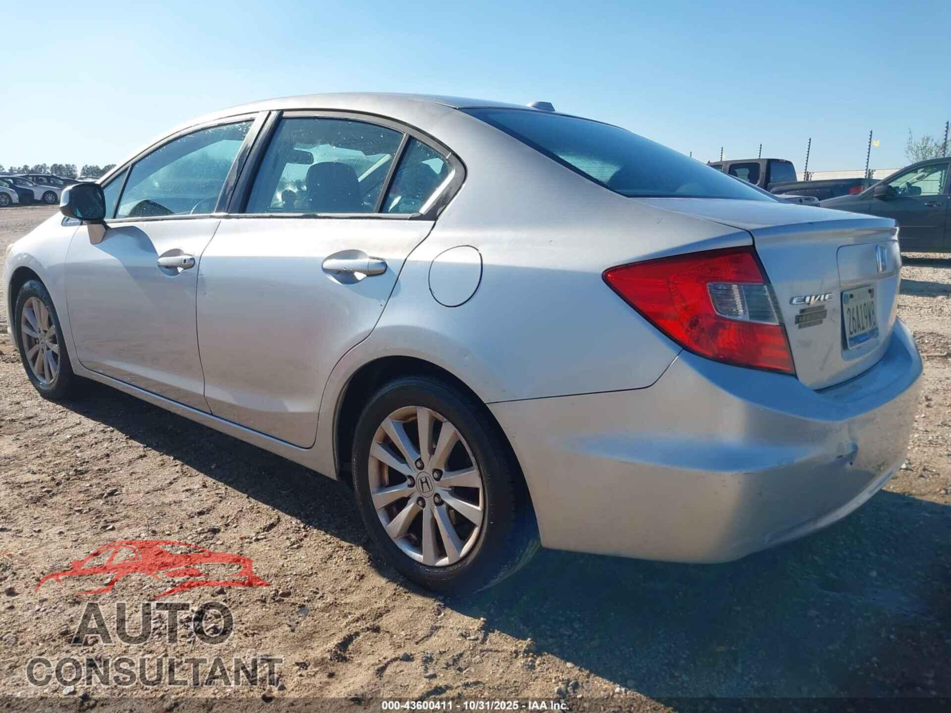 HONDA CIVIC 2012 - 2HGFB2F91CH542991