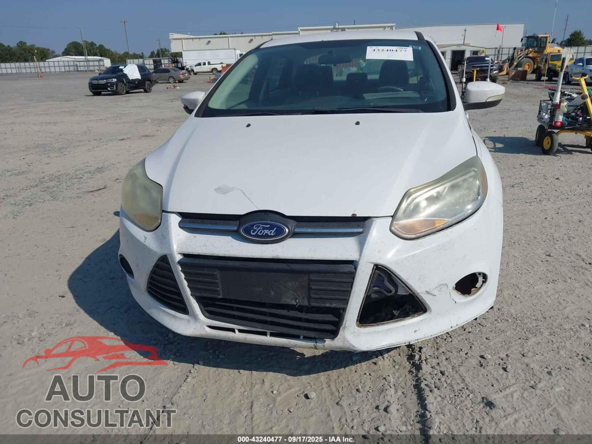 FORD FOCUS 2013 - 1FADP3F25DL181517
