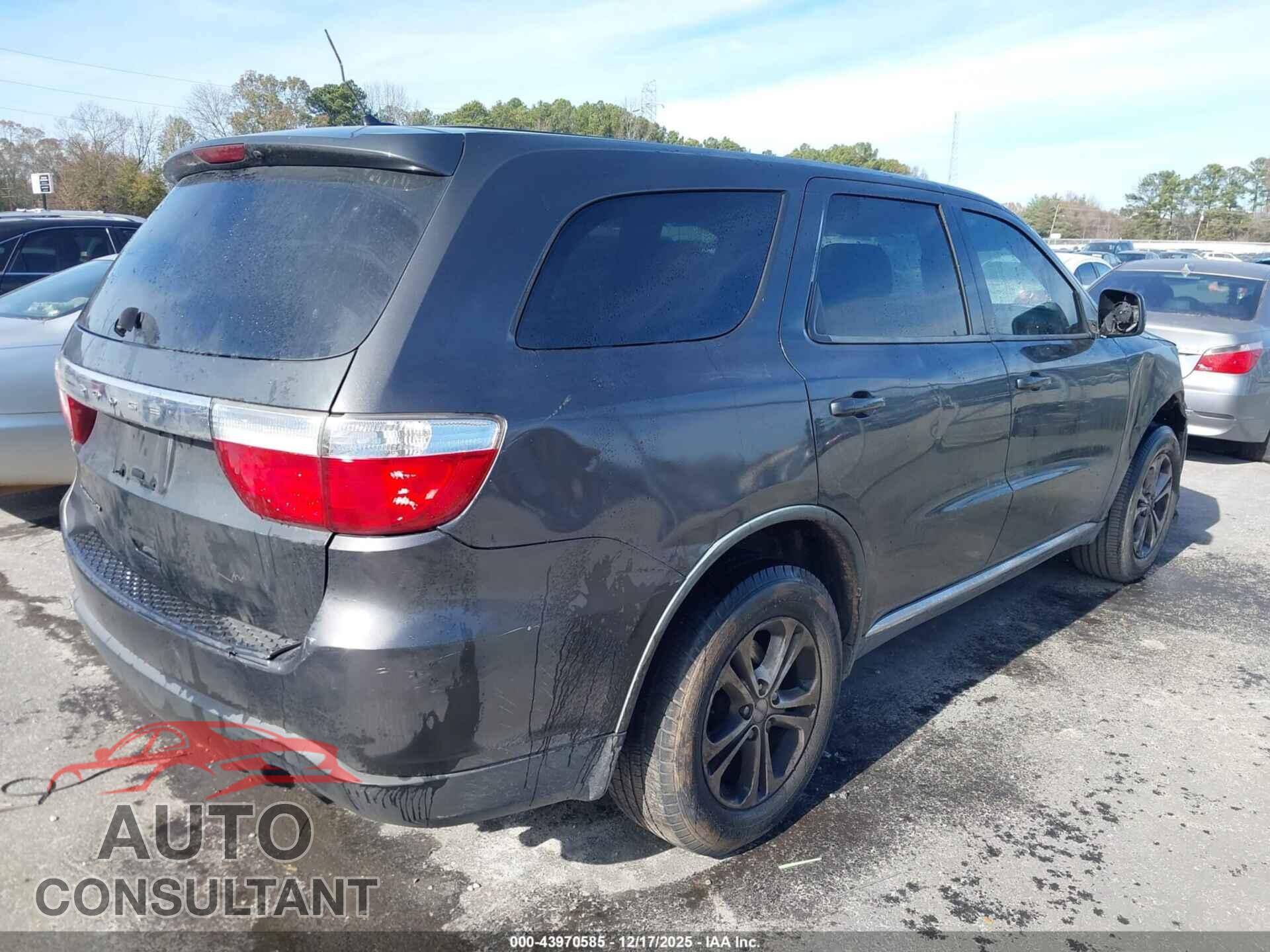 DODGE DURANGO 2011 - 1D4RD2GG3BC653484