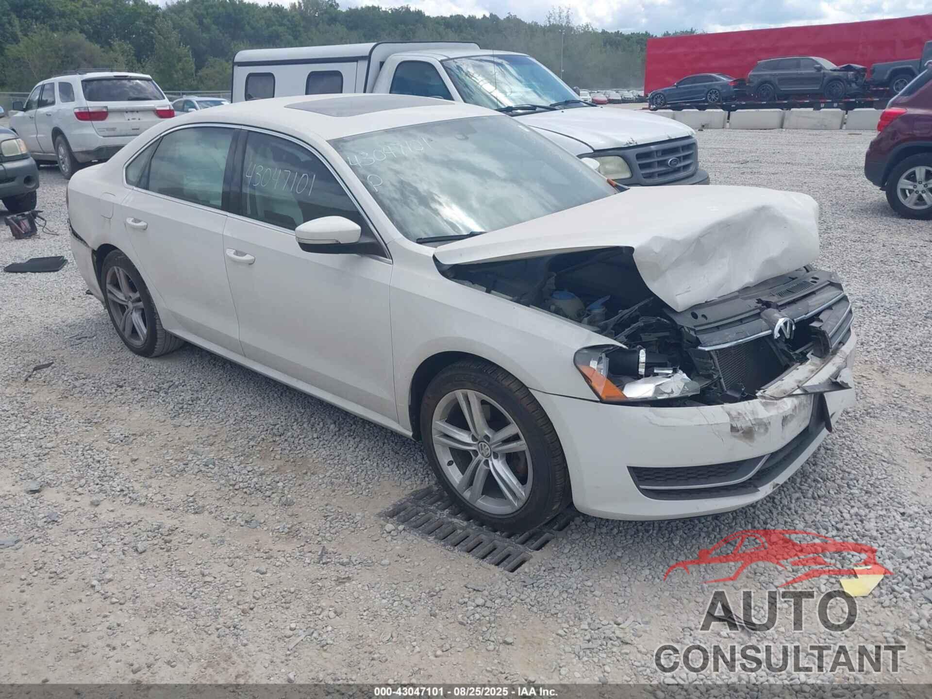 VOLKSWAGEN PASSAT 2014 - 1VWBH7A34EC019317