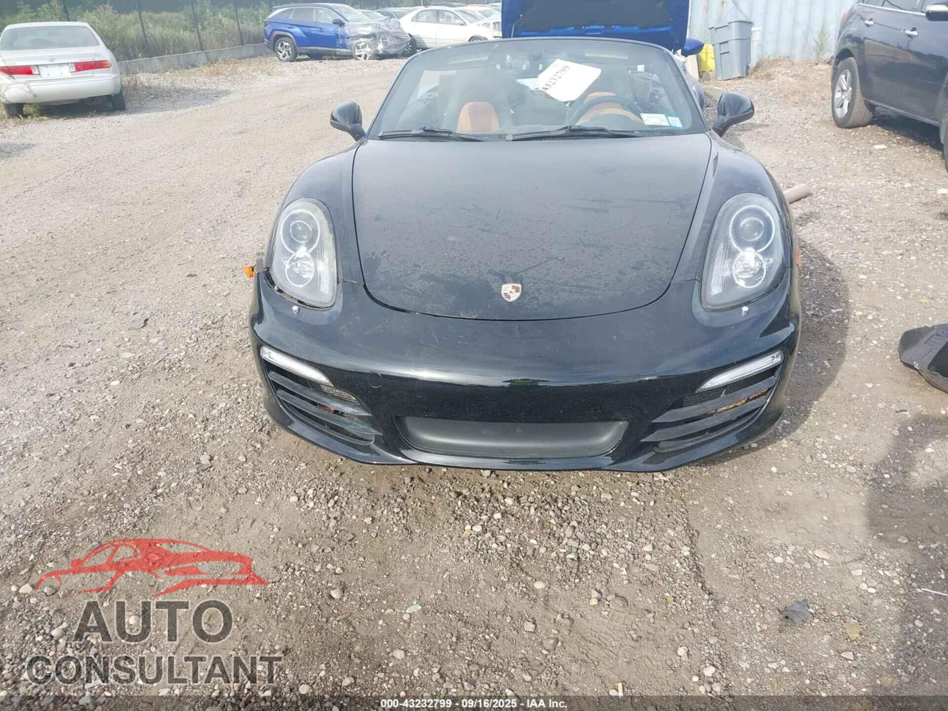 PORSCHE BOXSTER 2013 - WP0CB2A8XDS132541