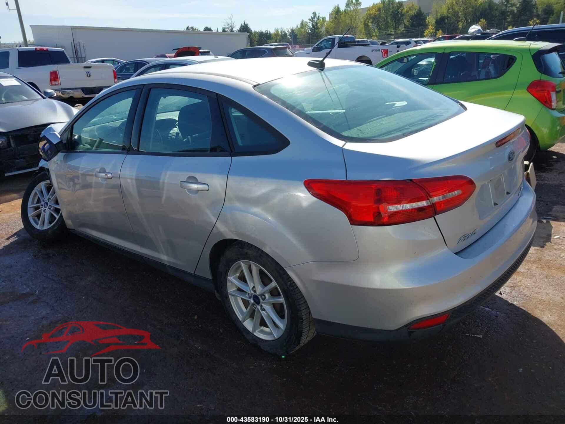 FORD FOCUS 2016 - 1FADP3F22GL365575