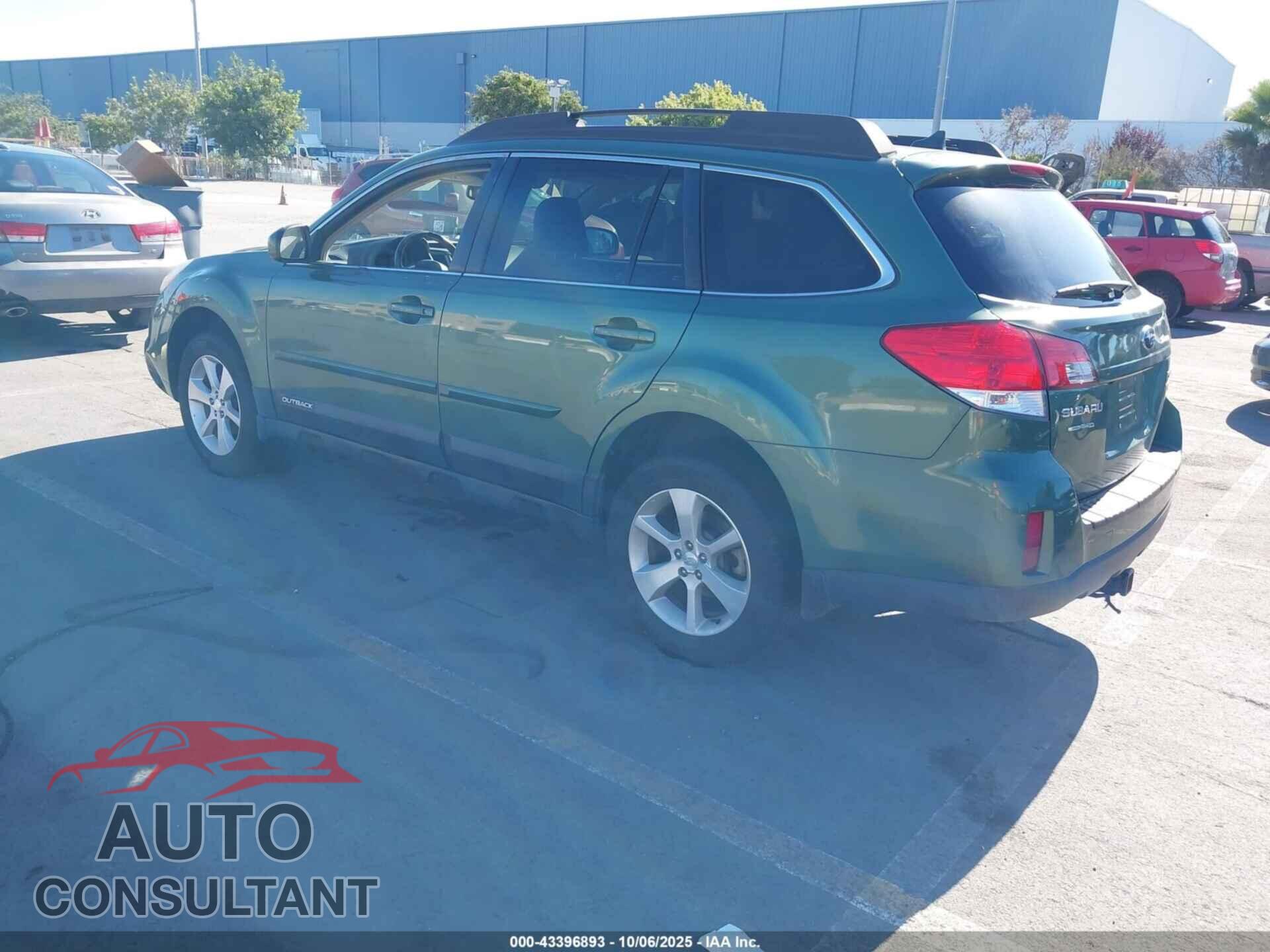SUBARU OUTBACK 2013 - 4S4BRBPC4D3213012